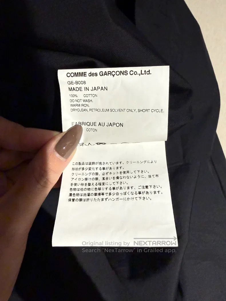Comme des Garcons Comme Des Garcons Long Shirt Size S / US 4 / IT 40 - 5 Thumbnail