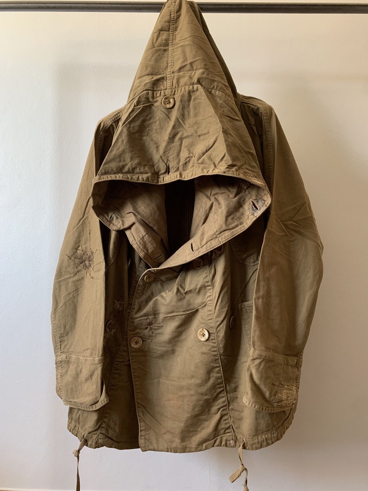 Kapital ARCHIVE VTG KAPITAL KATSURAGI MILITAR RINGCOAT OVERSIZED Size US XL / EU 56 / 4 - 3 Thumbnail