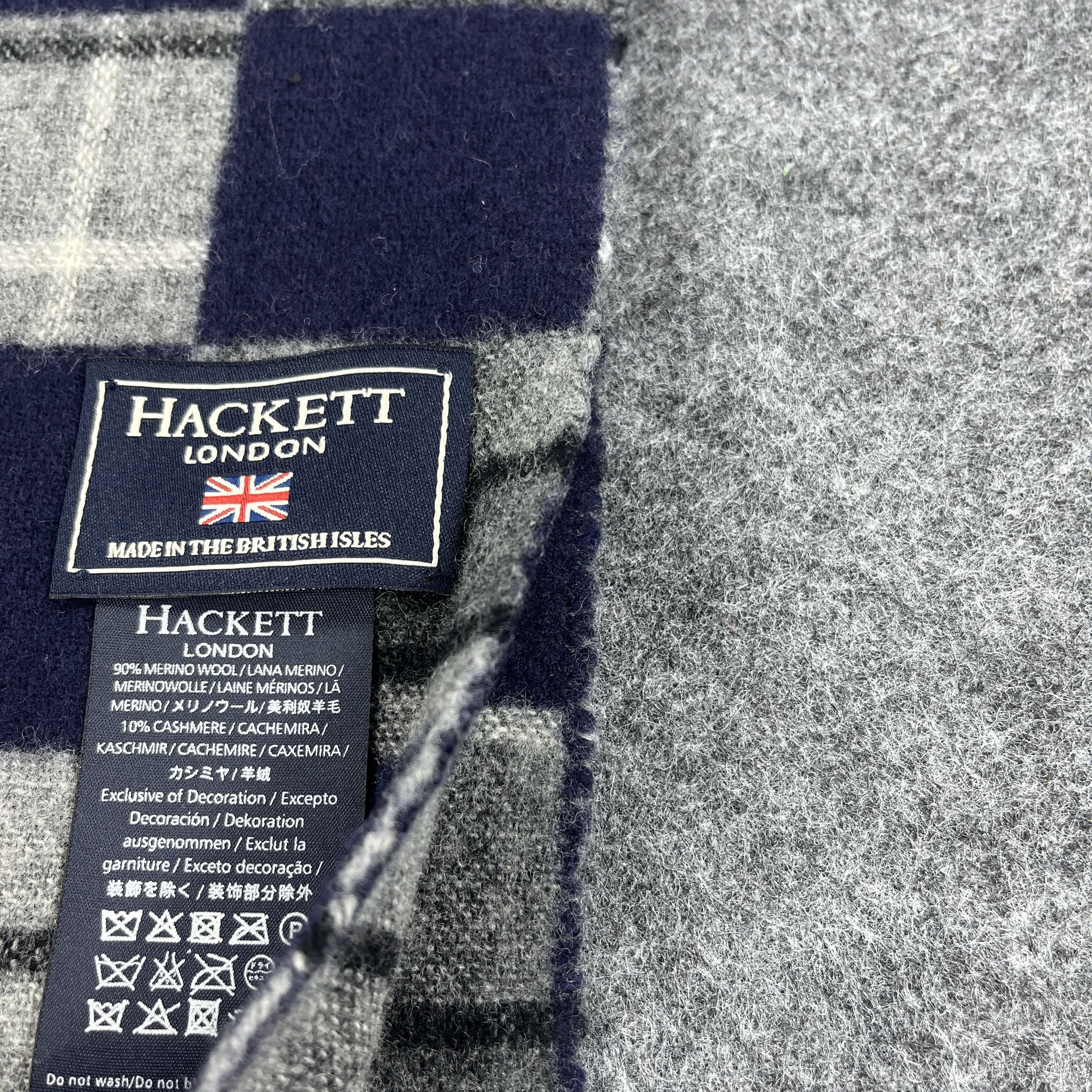 Hackett × Vintage Hackett Scarf / Muffler / Neckwear T1029 Size ONE SIZE - 7 Thumbnail