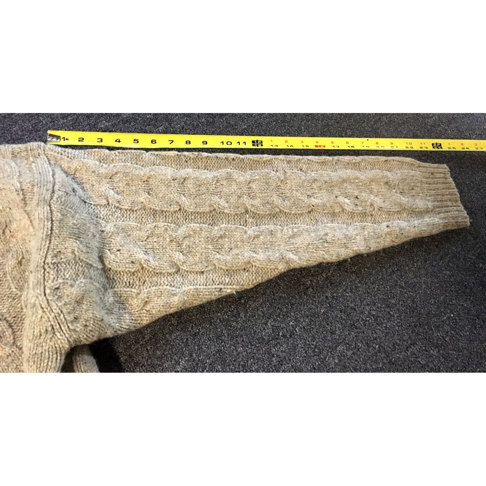 Gap VINTAGE Gap Knit 100% Wool V-Neck Sweater XL Beige Men Knit Wool 90s Nordic Fair Isle Ski Snow Holiday Christmas Retro Size US XL / EU 56 / 4 - 6 Thumbnail