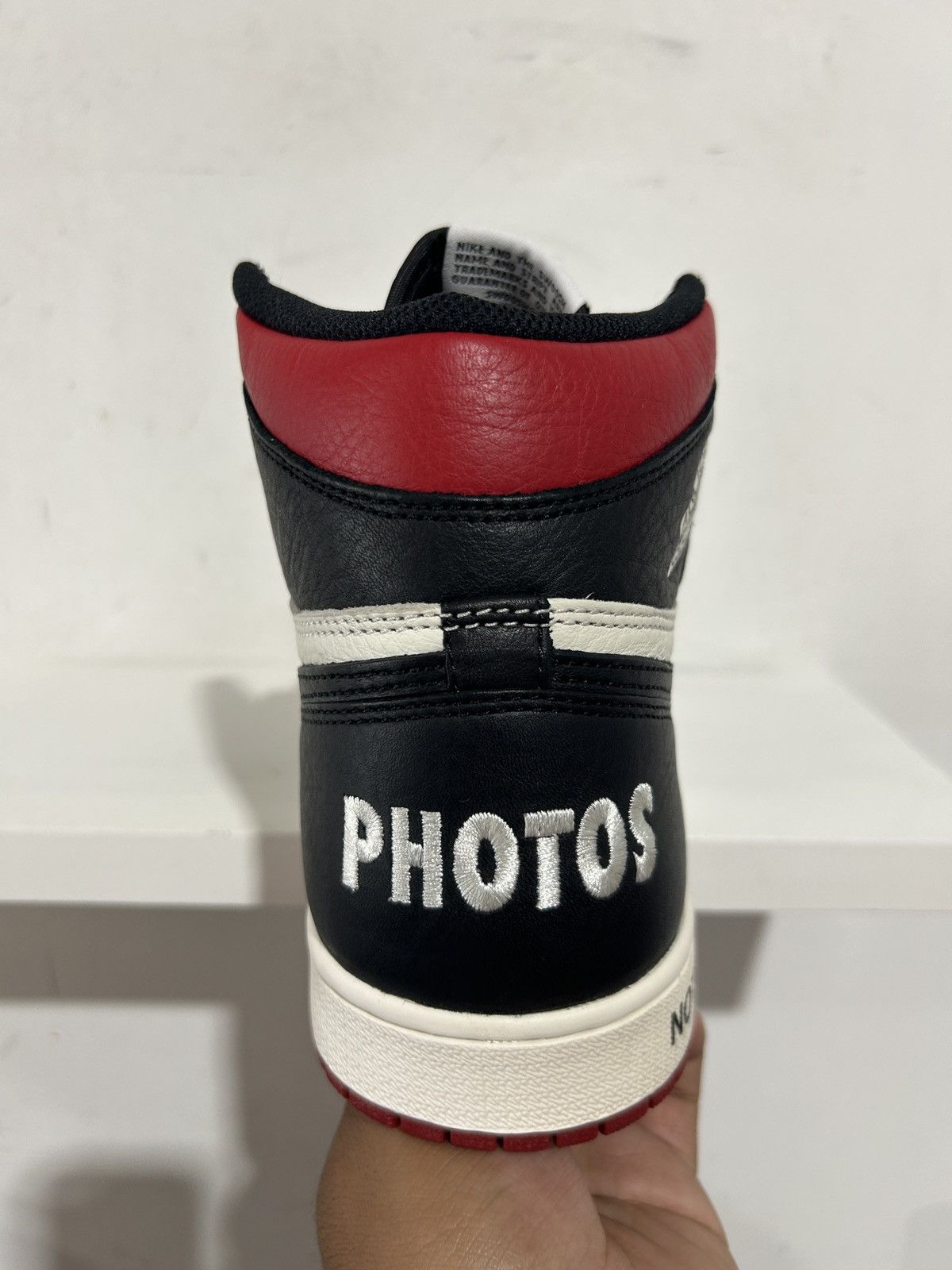 Jordan Brand JORDAN 1 RETRO HIGH NOT FOR RESALE RED SIZE 11 NEW Size US 11 / EU 44 - 3 Thumbnail