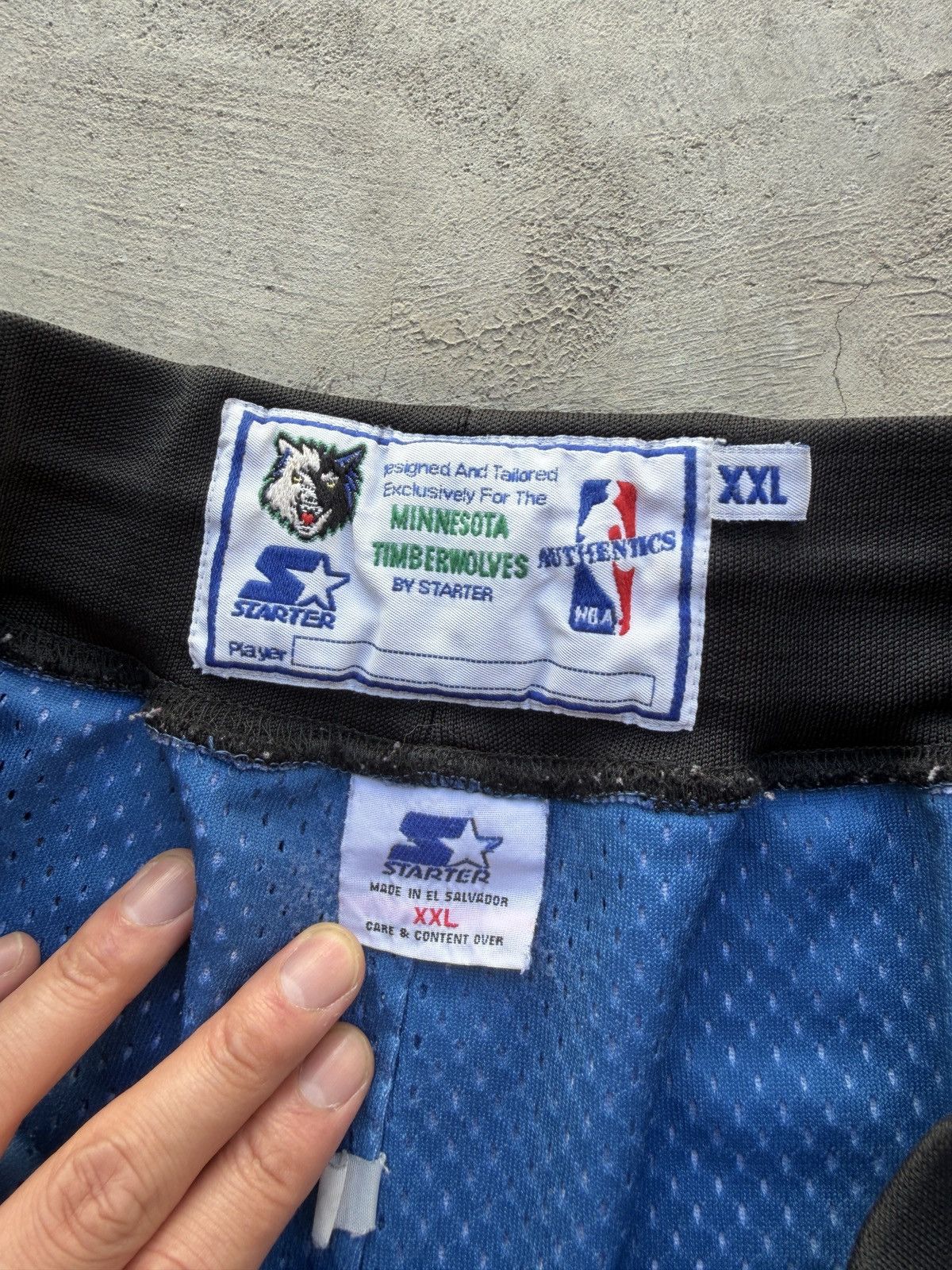 Starter Vintage Minnesota Timberwolves Starter Shorts NBA XXL Size US 34 / EU 50 - 3 Thumbnail