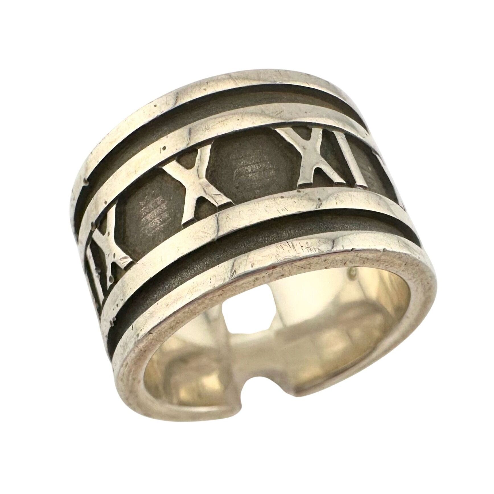Tiffany & Co. Tiffany and Co Atlas Ring - Sterling Silver Size 5 Size ONE SIZE - 1 Thumbnail