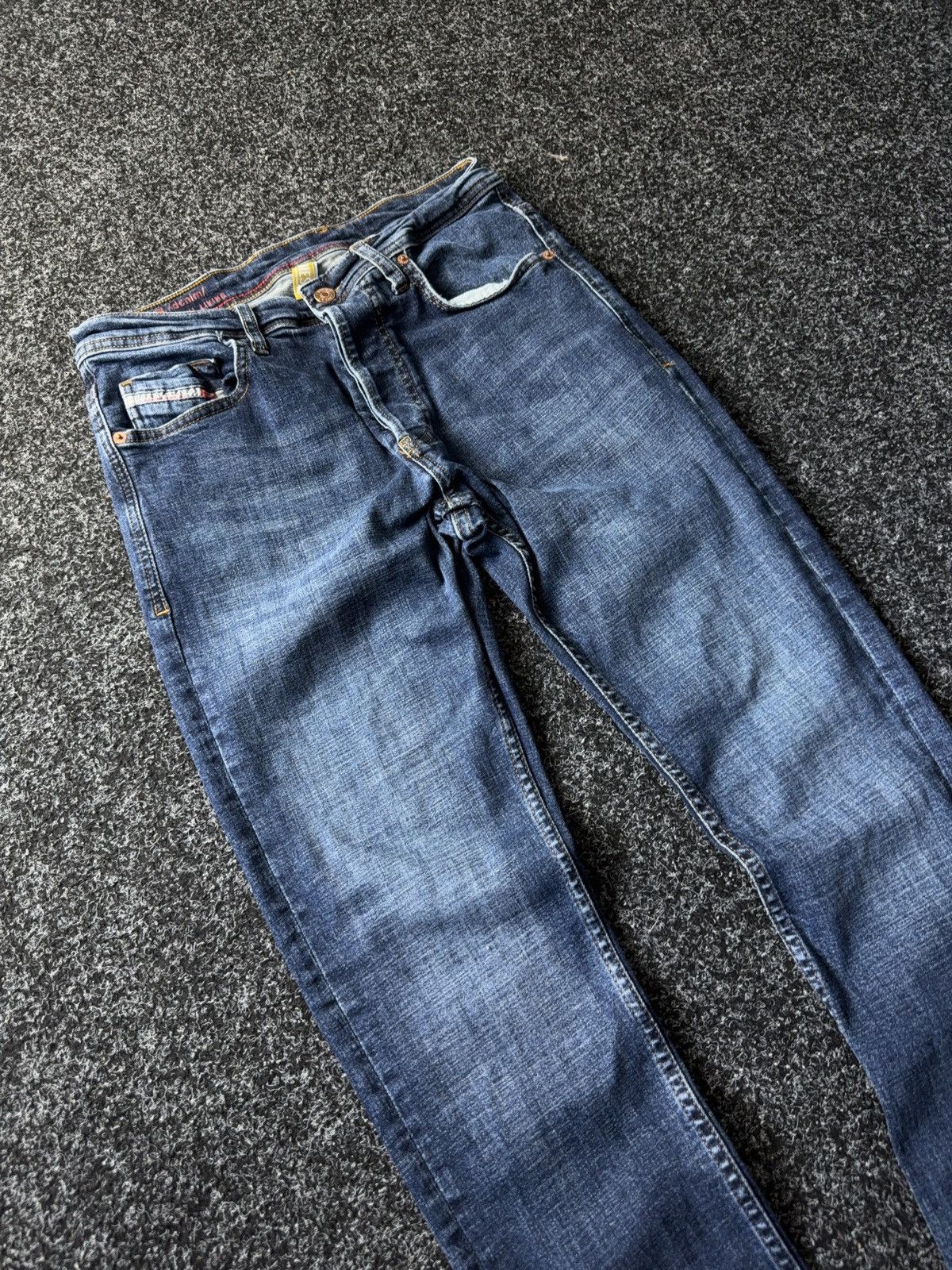 Diesel Vintage Y2K 00s Luxury Distressed Skinny jeans Denim pants Size US 30 / EU 46 - 3 Thumbnail