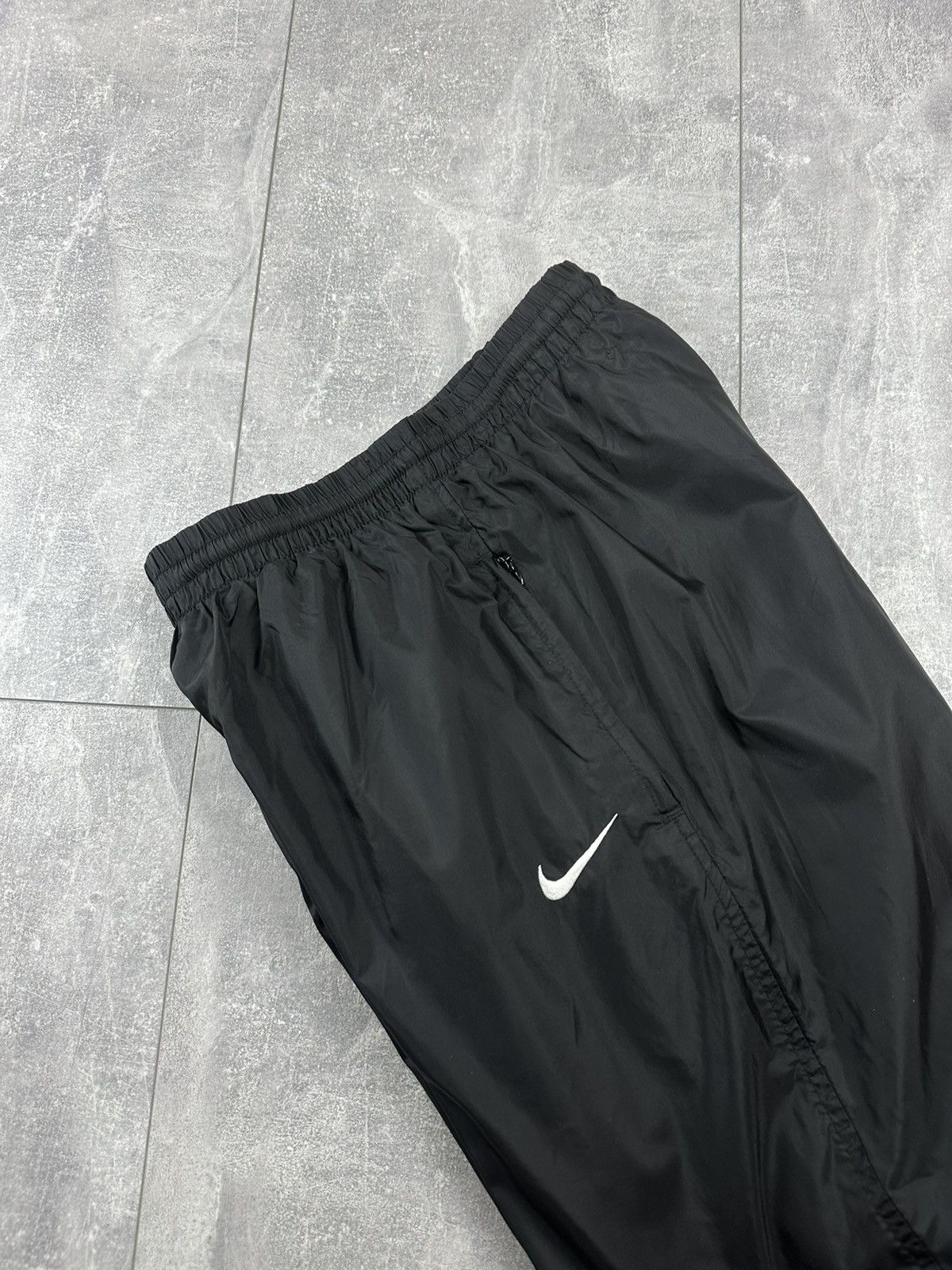 Nike Nike Vintage Retro Nylon Small Swoosh 90S Sweatpants Size US 30 / EU 46 - 3 Thumbnail