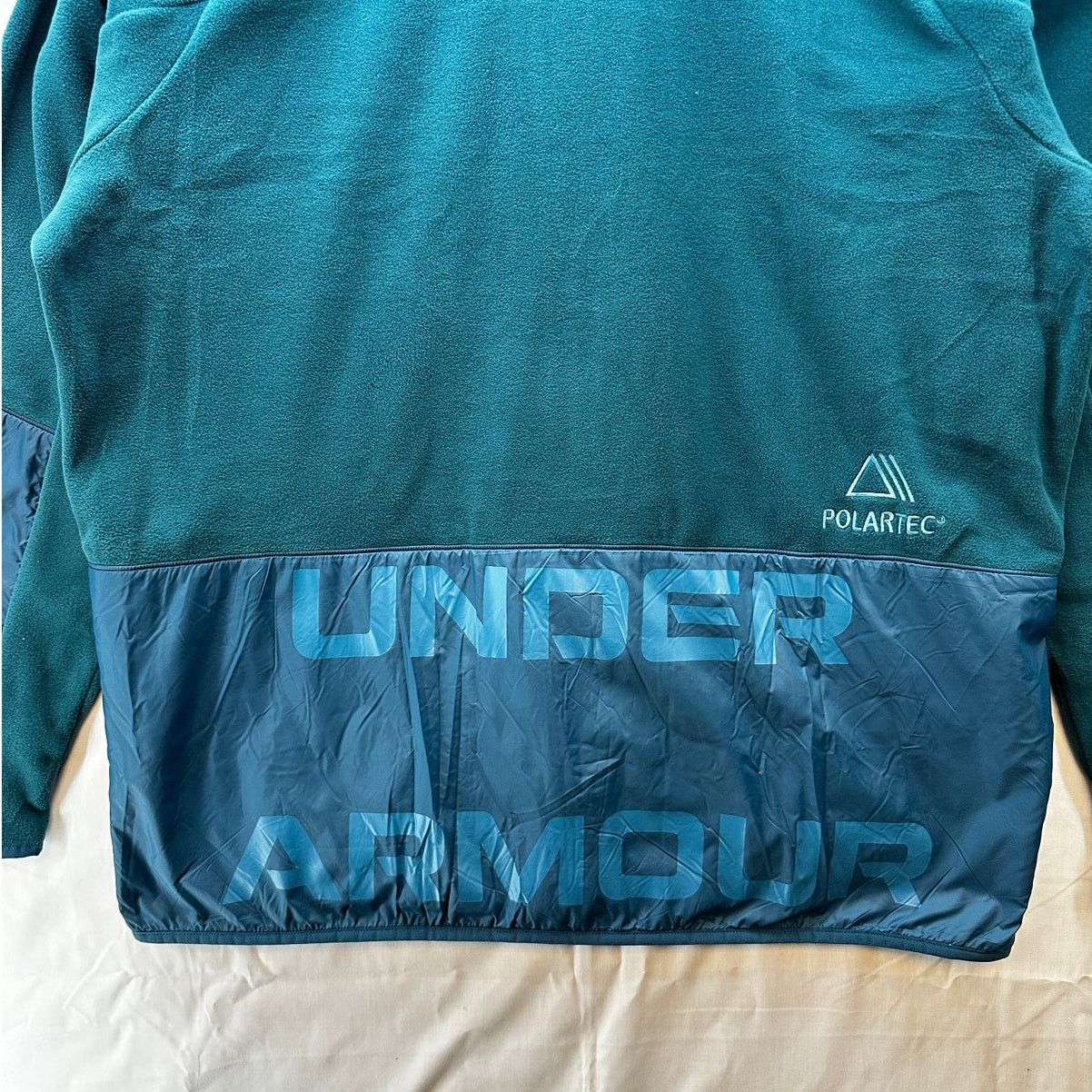 Under Armour Under Armour Men XXL Turquoise Blue Full Zip Polartec Jacket Size US XXL / EU 58 / 5 - 7 Thumbnail