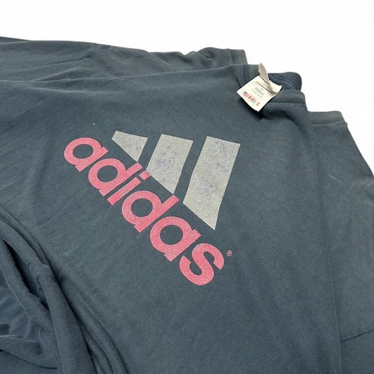 Faded Vintage Adidas T-Shirt