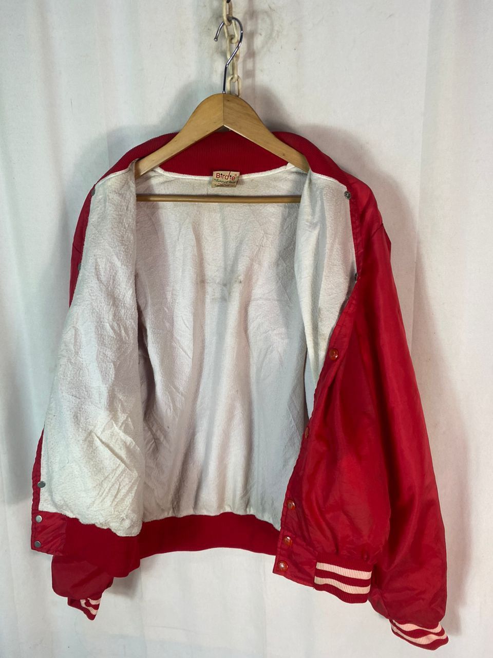 Vintage Vintage birdie snap button nylon jacket made in usa Size US L / EU 52-54 / 3 - 6 Thumbnail