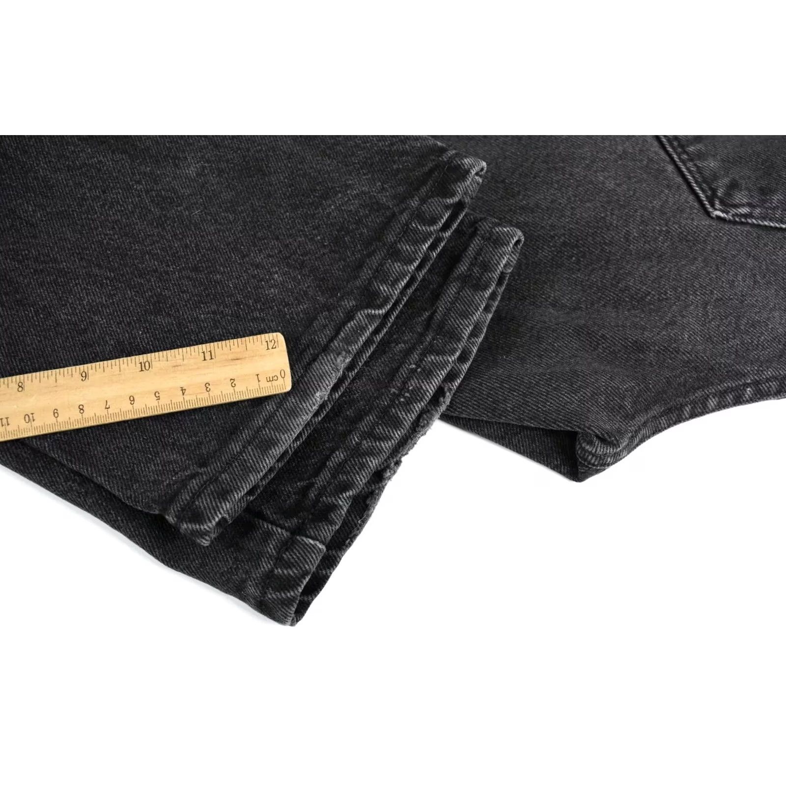Wrangler WRANGLER Jeans Men's Regular W32/L32 Zip Fly Black Denim Pants Size US 32 / EU 48 - 7 Thumbnail