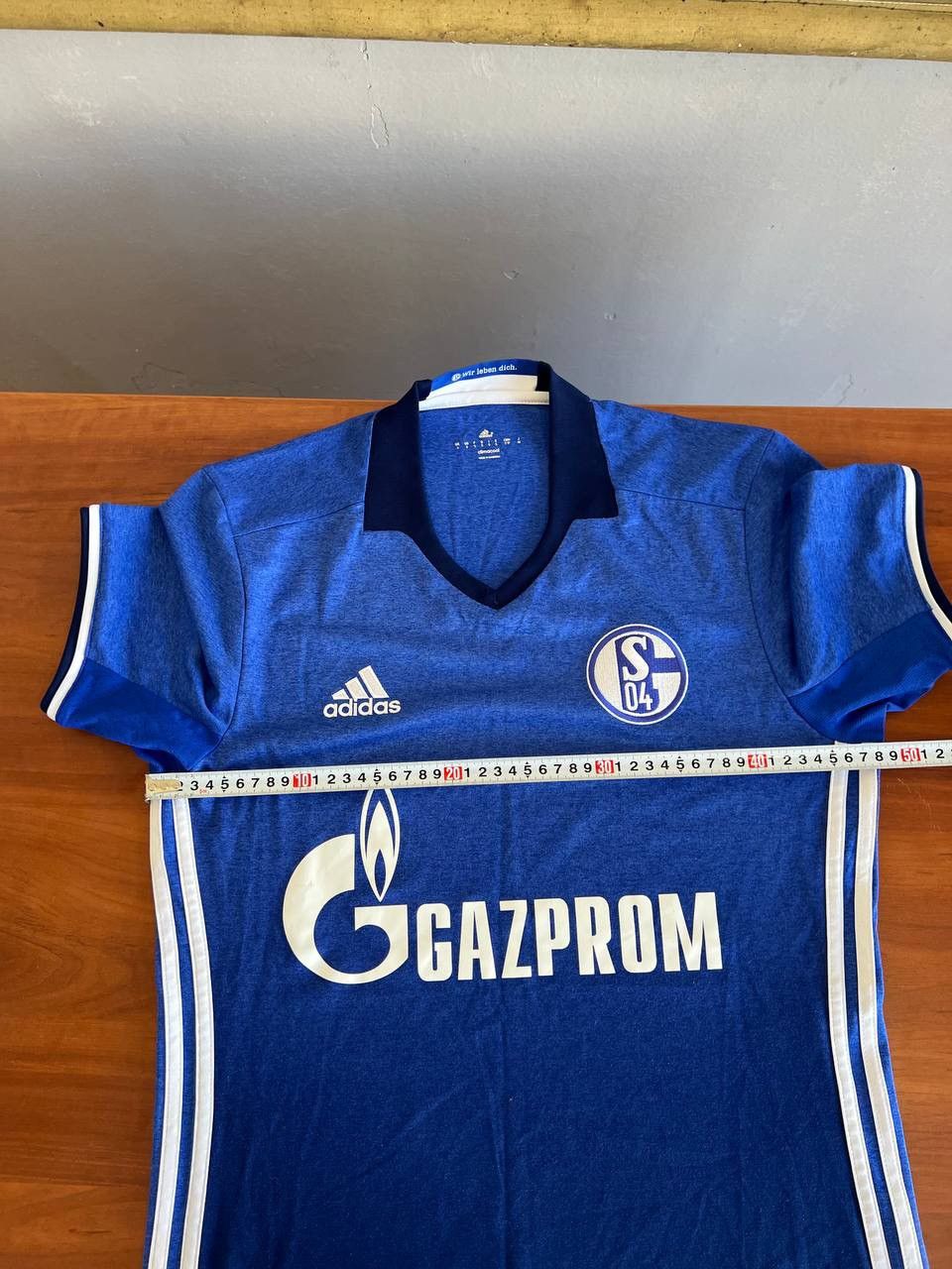 Adidas 2016/18 SCHALKE 04 HOME SOCCER JERSEY FOOTBALL SHIRT ADIDAS Size US S / EU 44-46 / 1 - 14 Thumbnail