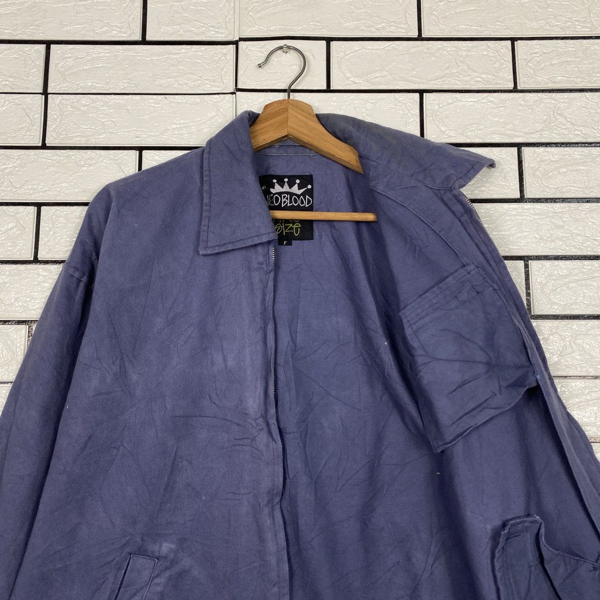 Japanese Brand 📌Vintage Zipper Bomber Jacket Neo Blood Issey Miyake Size US M / EU 48-50 / 2 - 13 Thumbnail