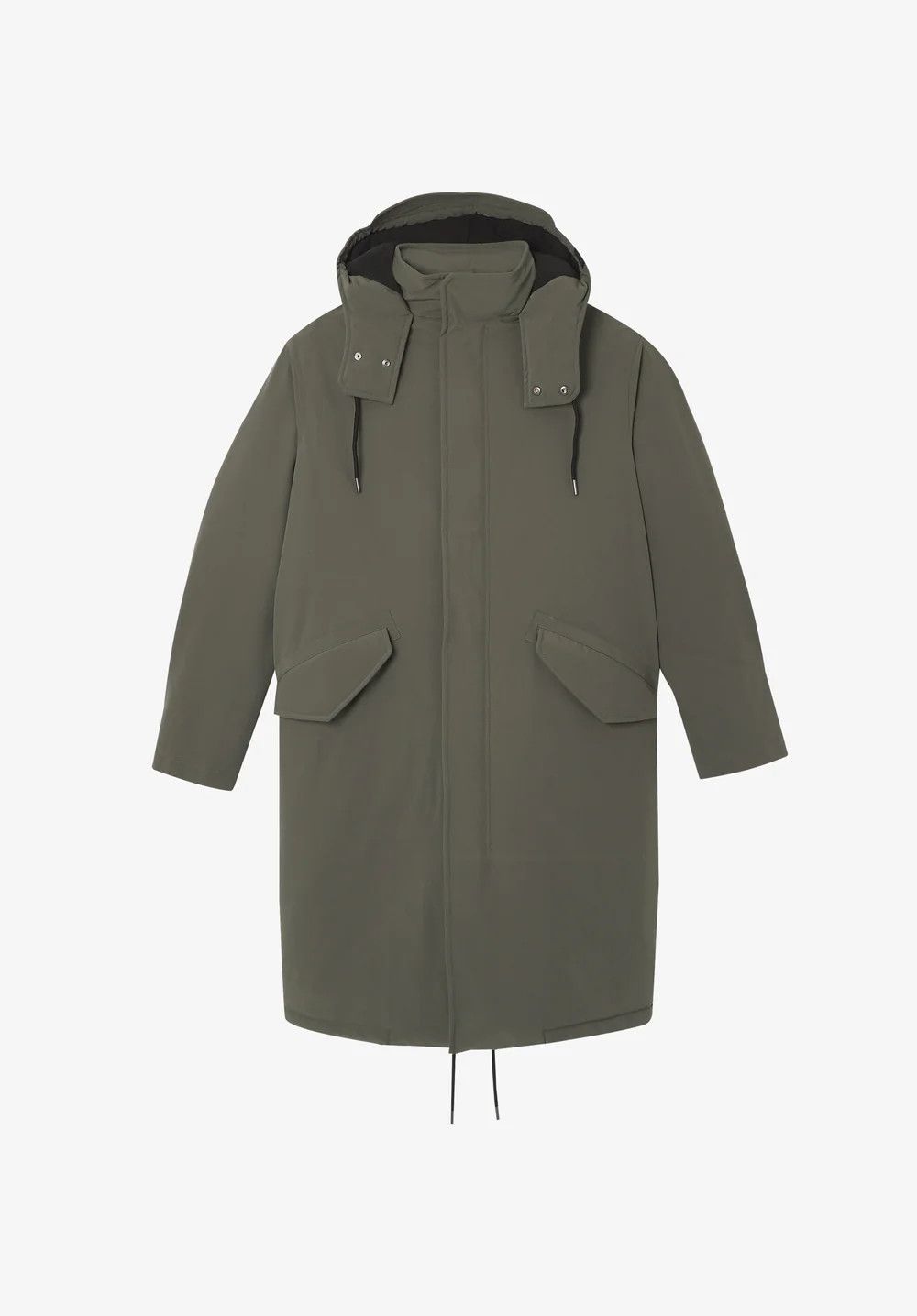 A.P.C. o1mle1125 Anatole Parka in Khaki Green Size US L / EU 52-54 / 3 - 1 Thumbnail