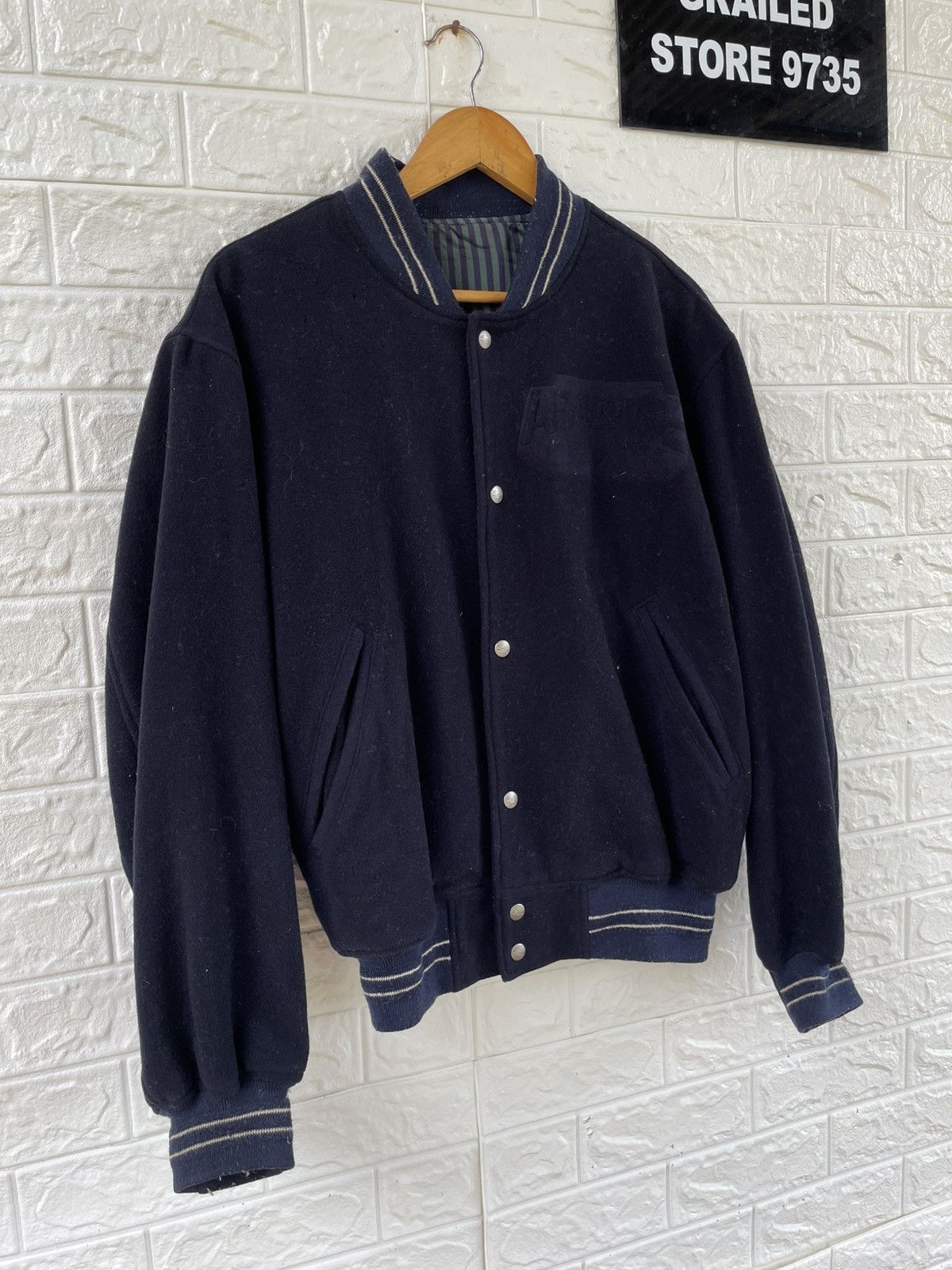 ABAHOUSE × Japanese Brand × Vintage Vintage Abahouse Varsity Jacket Size US XL / EU 56 / 4 - 3 Thumbnail