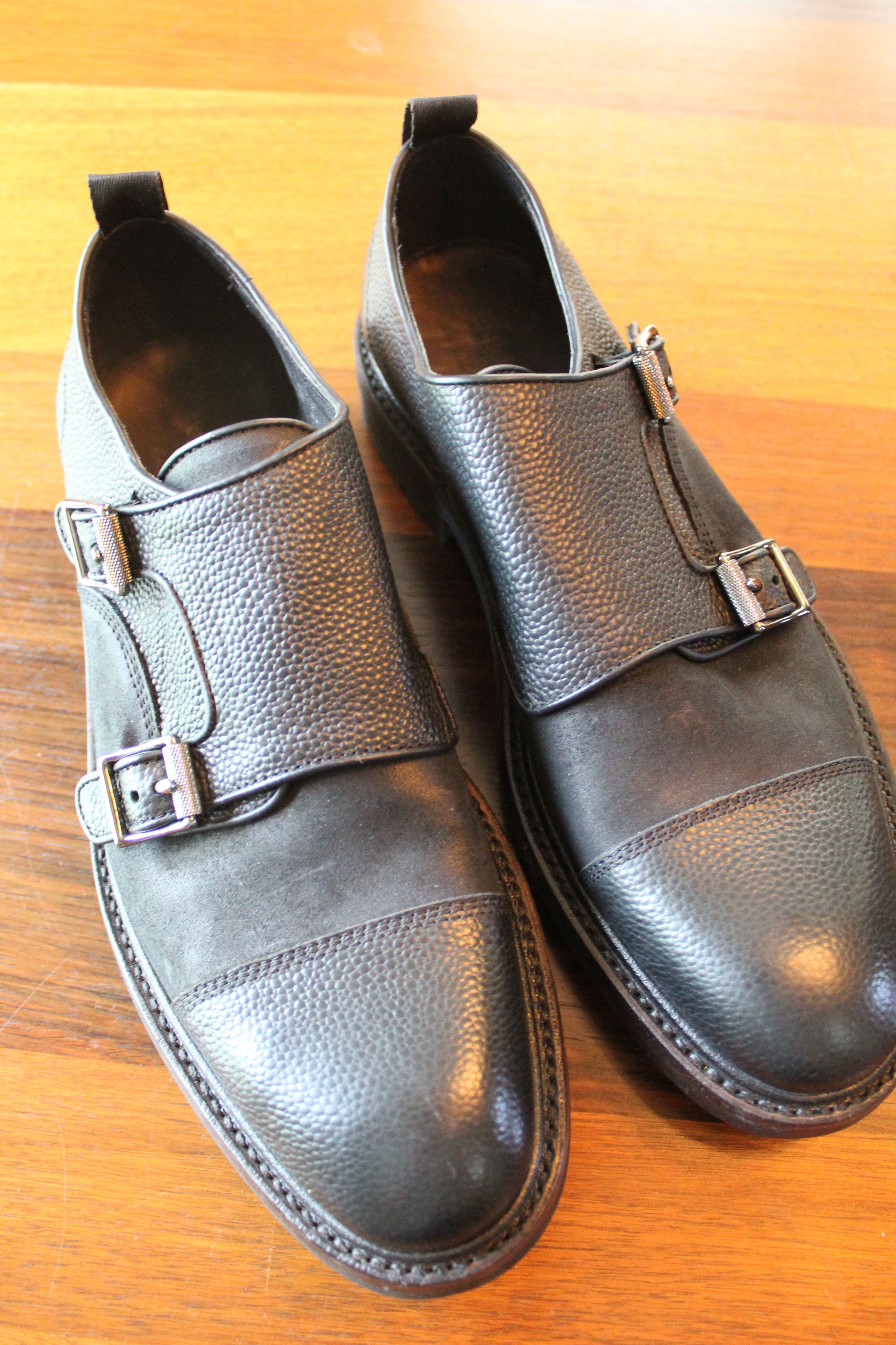 Rag & Bone Rag & Bone Cap Toe Monk Strap – Italian-Made, Rare Two-Tone Size US 8.5 / EU 41-42 - 1 Thumbnail