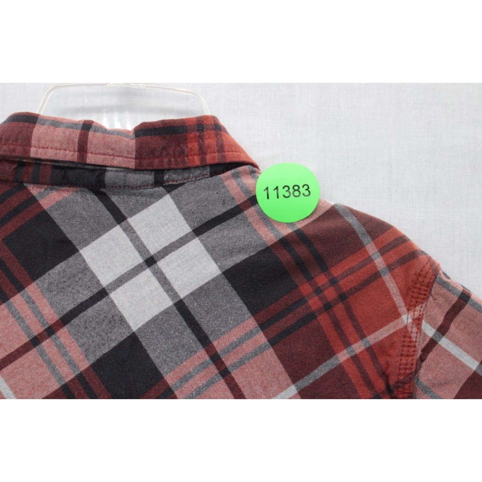 KAVU VINTAGE KAVU Shirt Plaid Woven Cotton Long Sleeve Red Men's Small Gorpcore Size US S / EU 44-46 / 1 - 7 Thumbnail