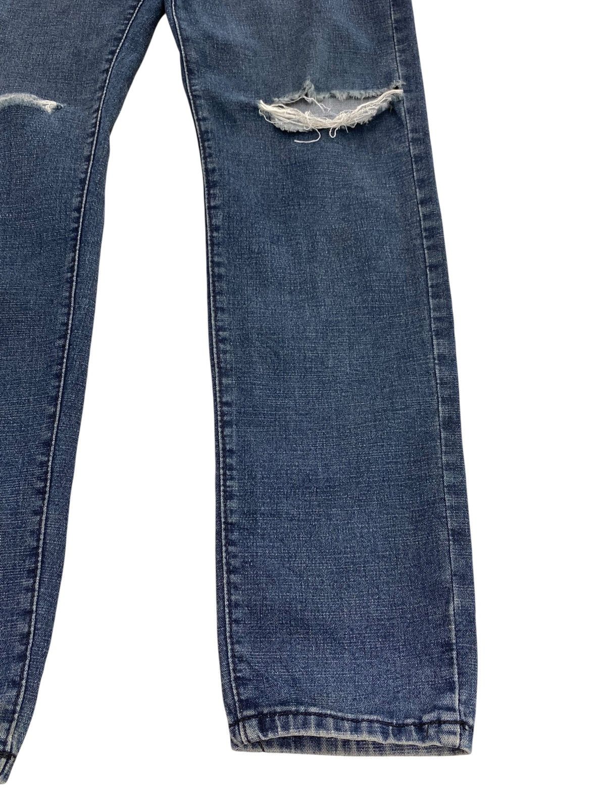 Japanese Brand Japanese Brand Distressed Style Loose Jeans Size US 32 / EU 48 - 7 Thumbnail