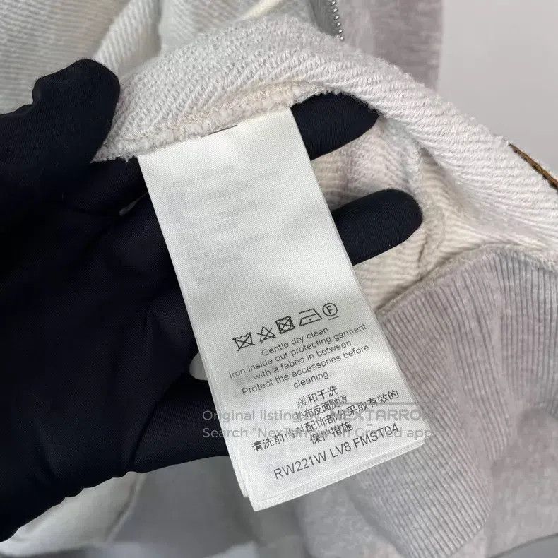 Louis Vuitton Louis Vuitton Grey cotton globe logo zip-up hoodie Size US M / EU 48-50 / 2 - 8 Thumbnail