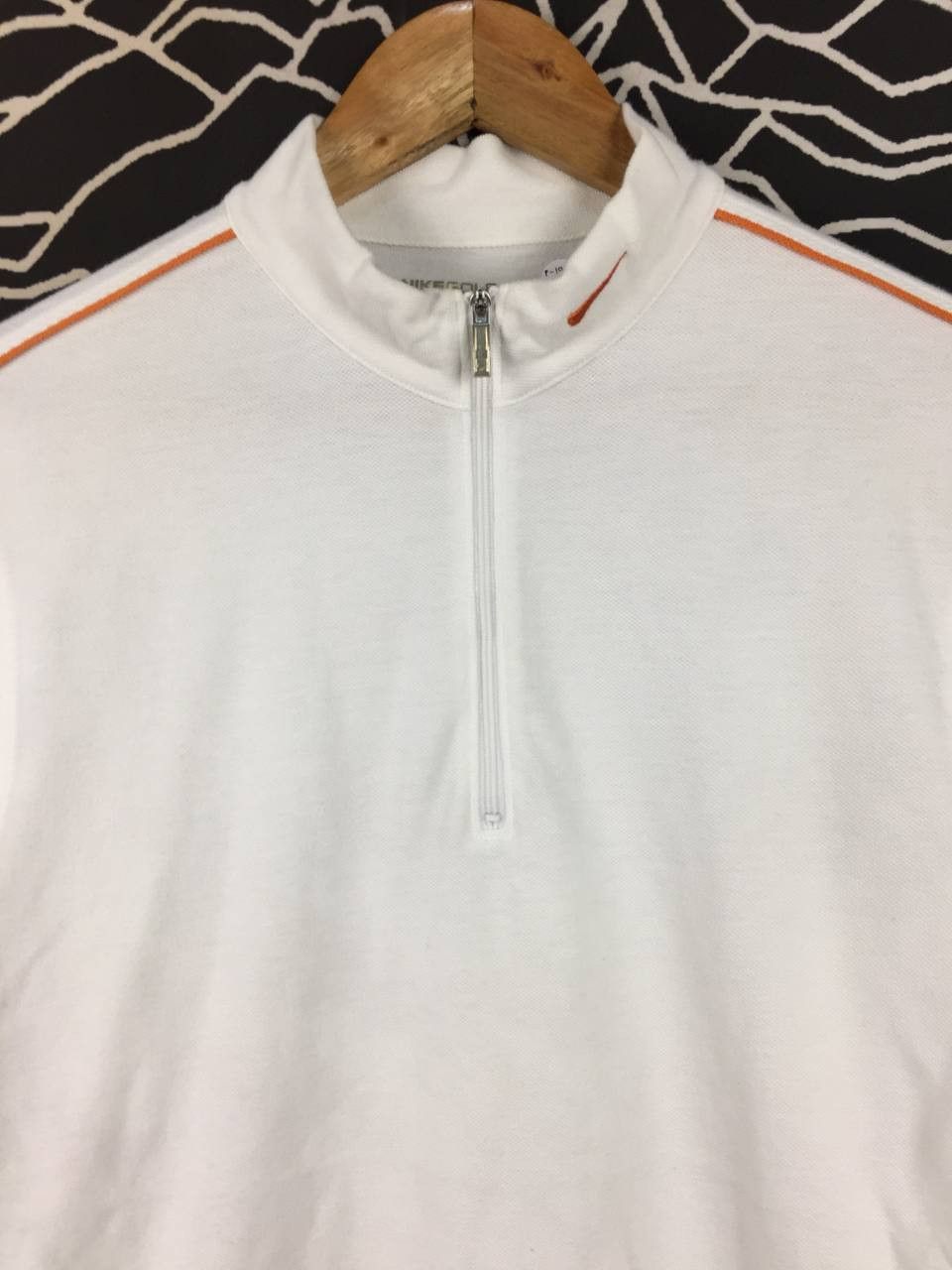 Nike Nike Golf Swoosh Logo Mock Neck Pullover Long Sleeve Top Size US M / EU 48-50 / 2 - 3 Thumbnail