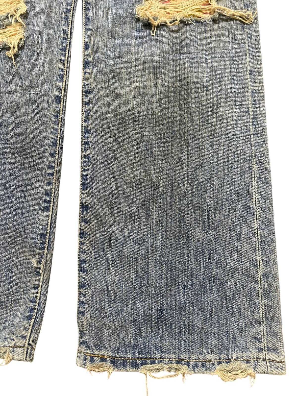 Levi's Vintage 90 Levis 501 Distressed Style Loose Jeans Size US 34 / EU 50 - 8 Thumbnail