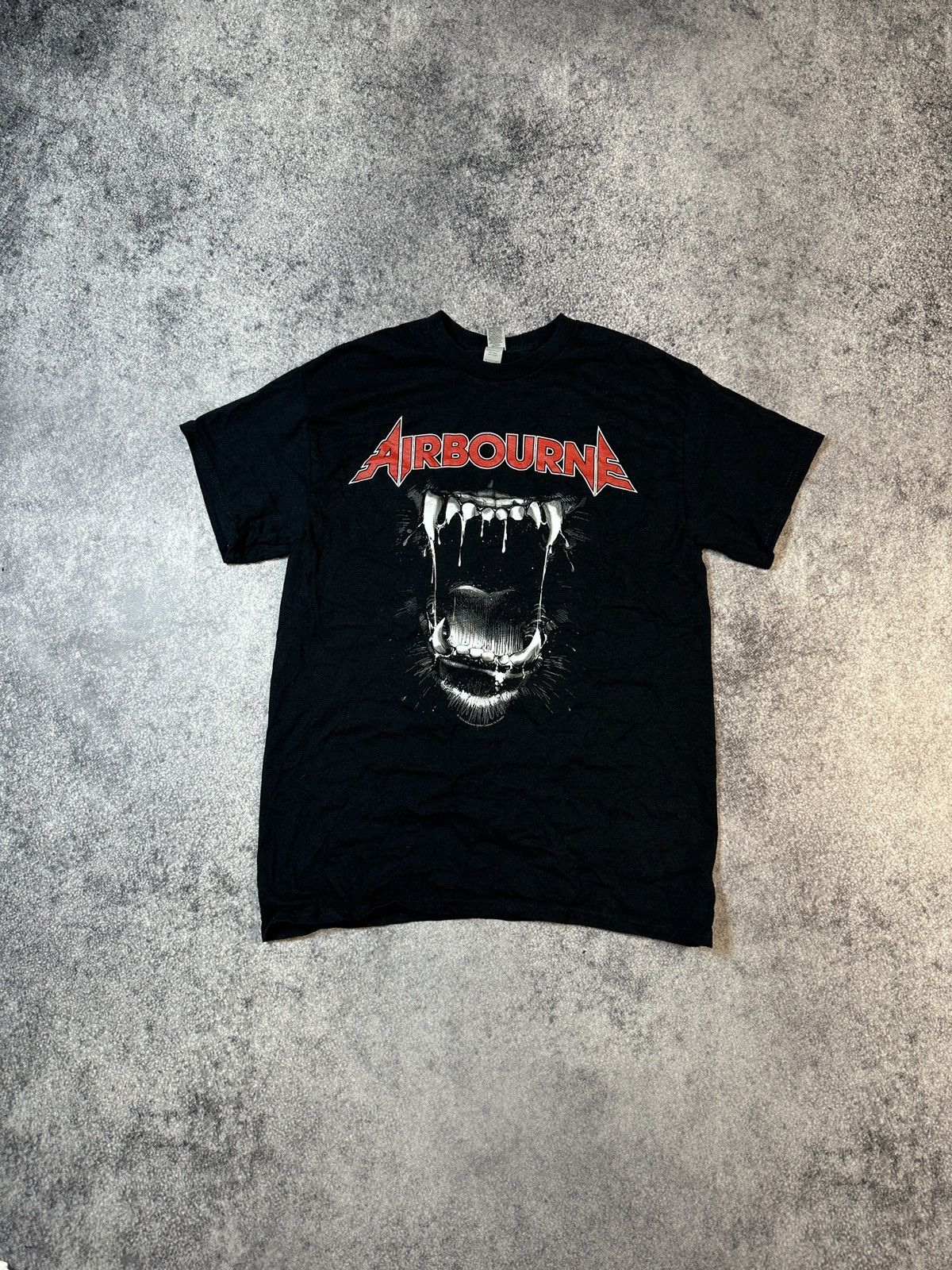 Band Tees Y2K Avant Garde Airbourne T-shirt Opium Bands Tees USA M Size US M / EU 48-50 / 2 - 1 Thumbnail