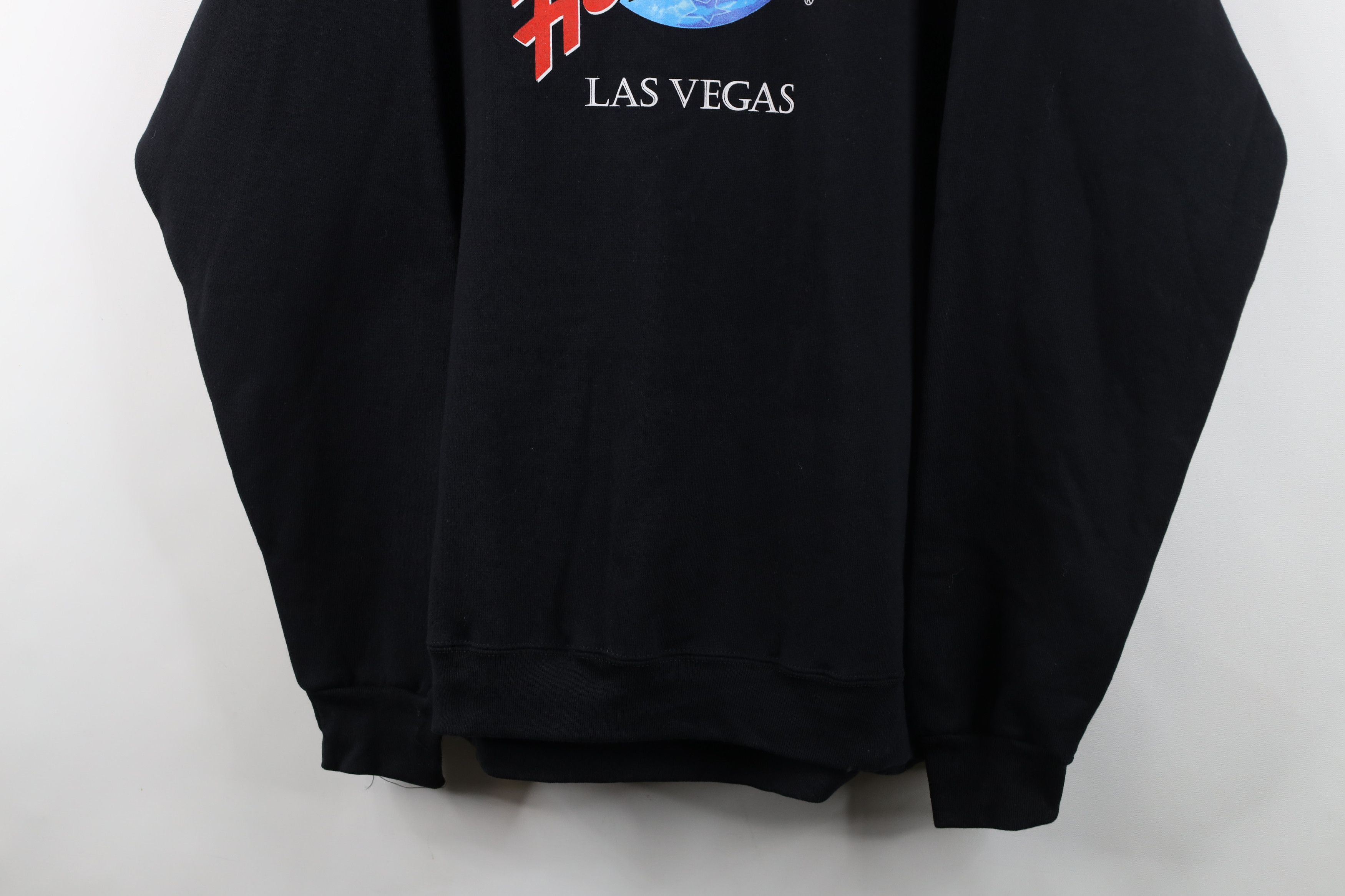 Vintage Vintage 90s Planet Hollywood Las Vegas Sweatshirt Black USA Size US L / EU 52-54 / 3 - 3 Thumbnail
