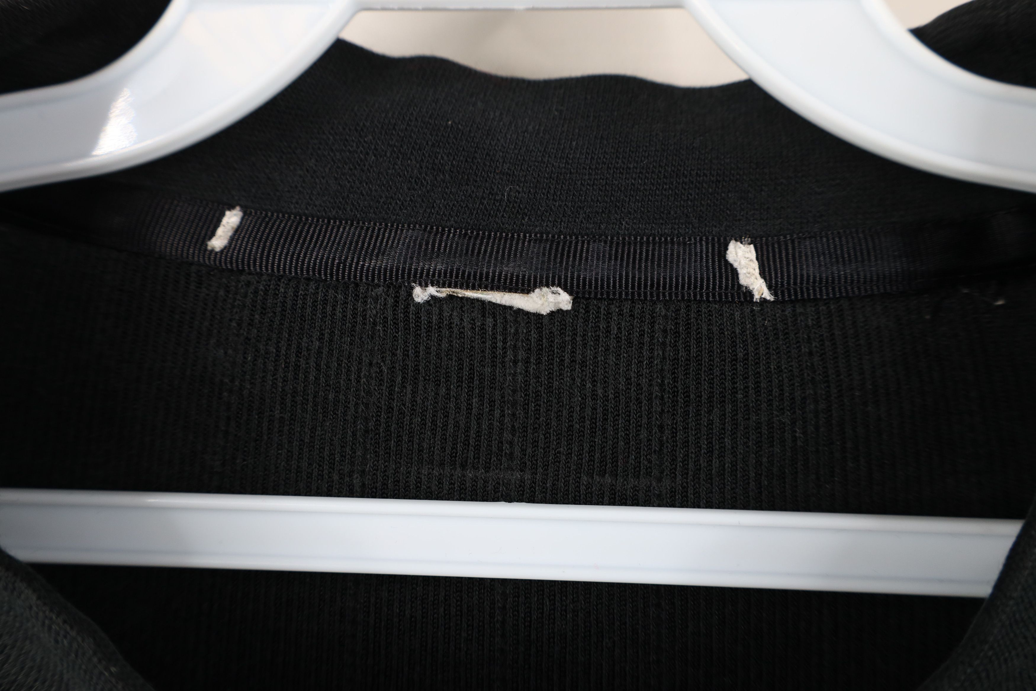 Vintage Vintage 90s Streetwear Gabardine Knit Mock Neck T-Shirt Size US XL / EU 56 / 4 - 4 Thumbnail