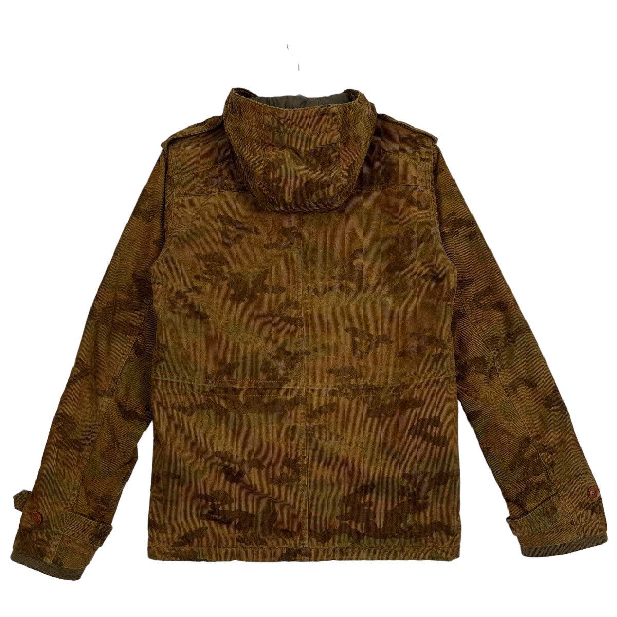 GOODENOUGH 🔥 NO CONCEPT BUT GOOD SENSE WOODLAND CAMO CORDUROY JACKET Size US M / EU 48-50 / 2 - 8 Thumbnail