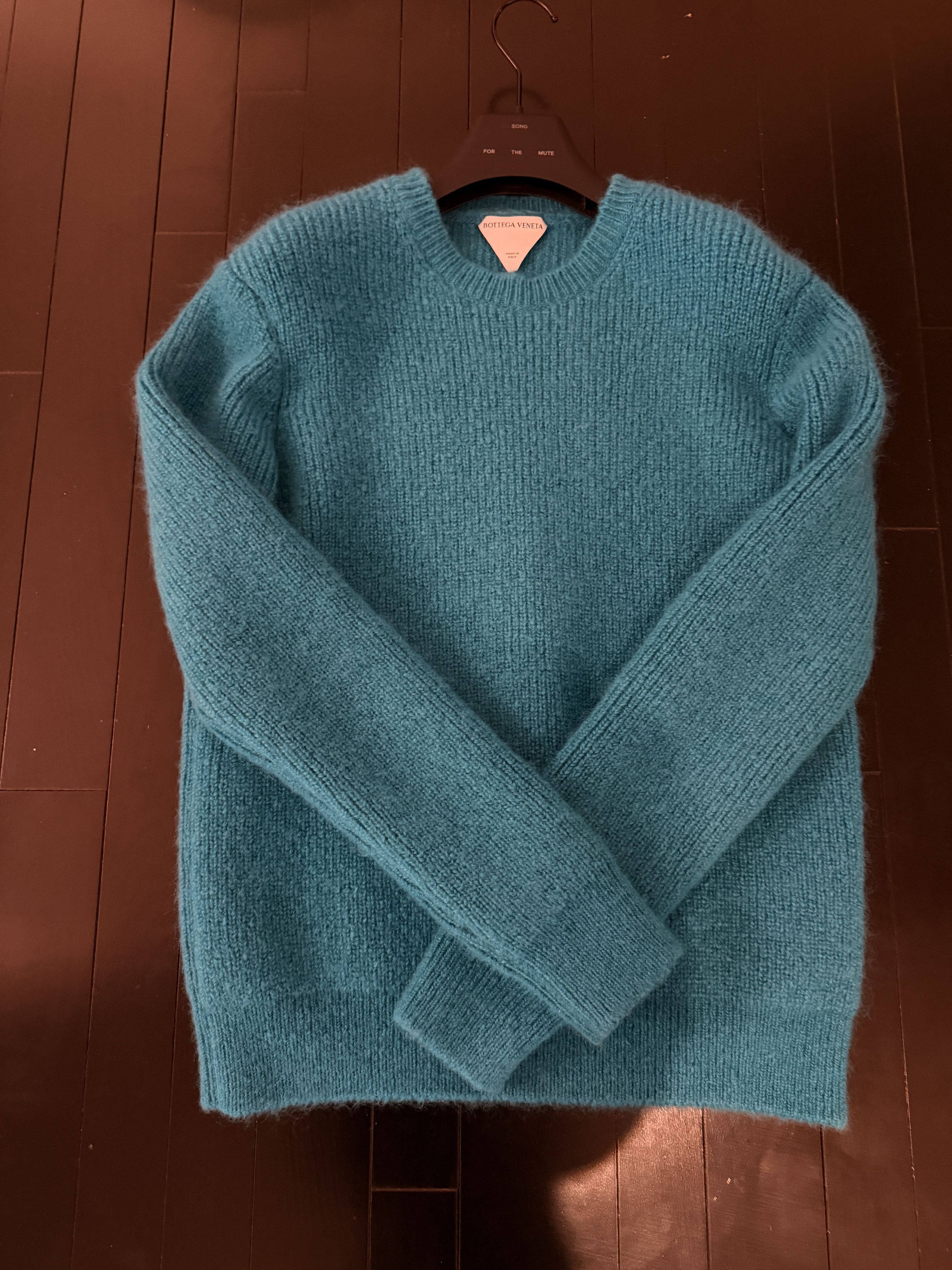Bottega Veneta Bottega Veneta Ribbed Mohair-Blend Crewneck Knit Size US S / EU 44-46 / 1 - 6 Thumbnail