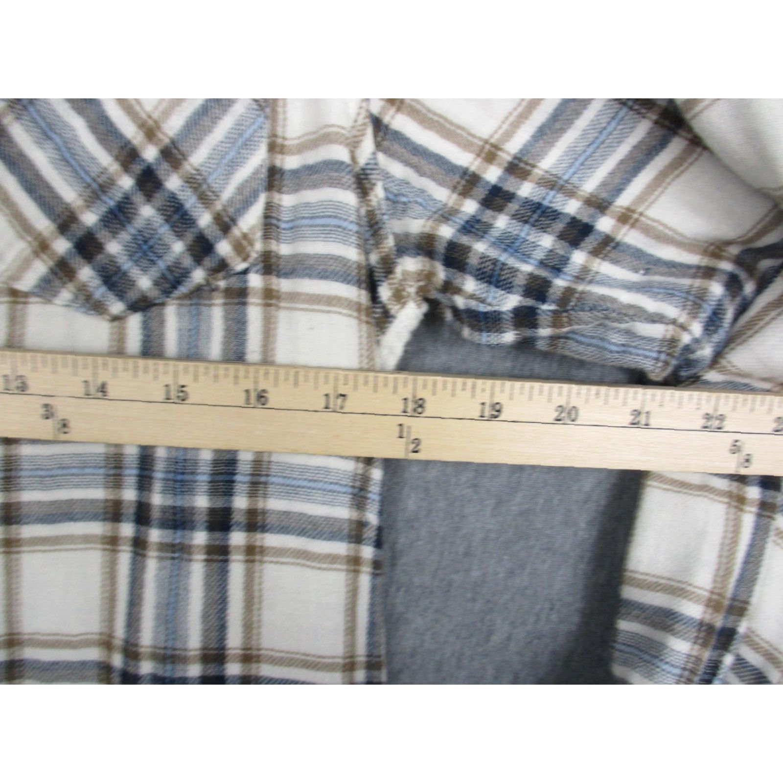 Mountain Khakis VINTAGE Mountain Khakis Shirt Mens Small Blue Brown Plaid Sublette Relaxed Fit Western Size US S / EU 44-46 / 1 - 6 Thumbnail