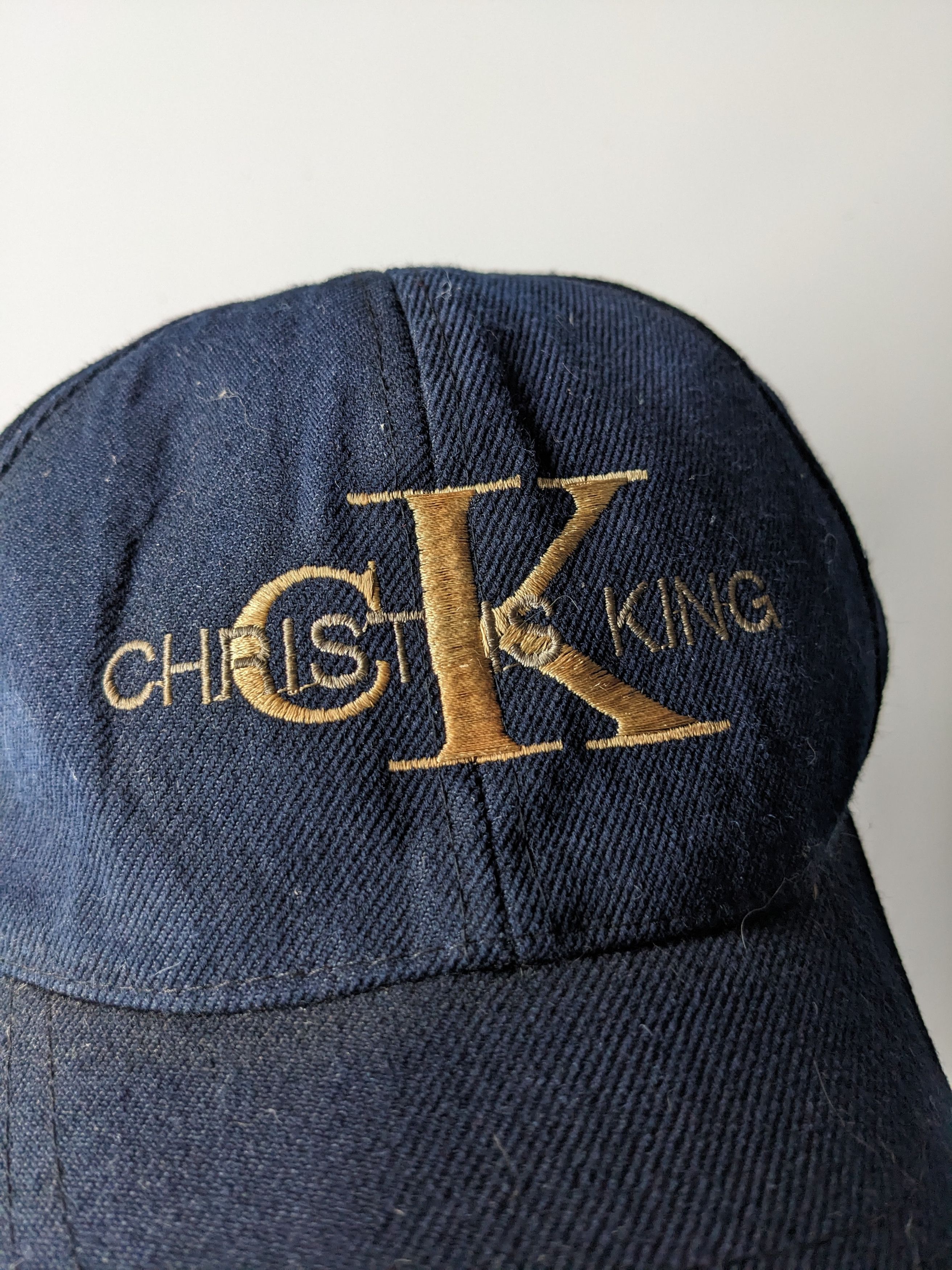 Calvin Klein × Vintage Vintage Christ is King parody CK cap Size ONE SIZE - 2 Thumbnail