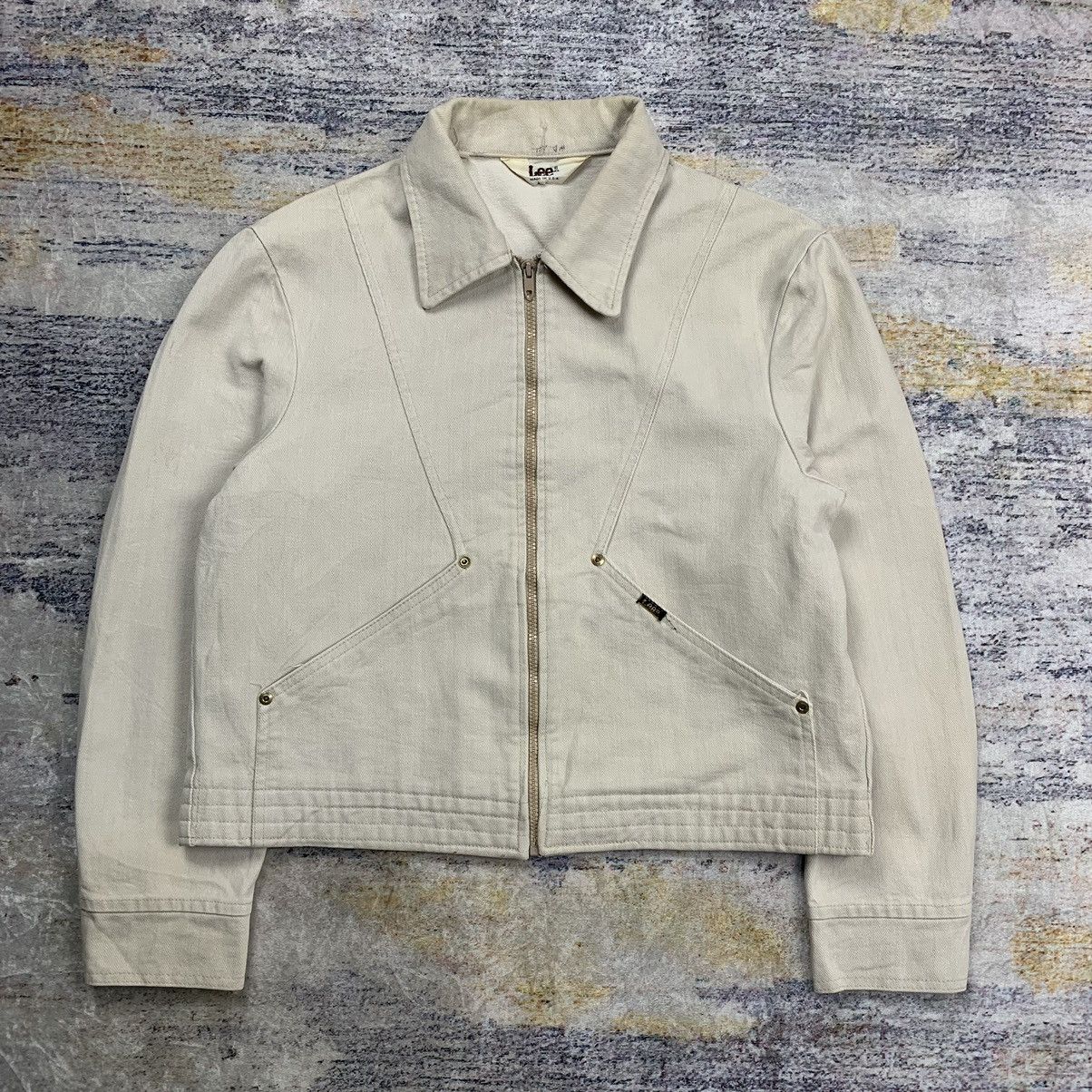Lee × Vintage Vintage 70s lee cropped work jacket Size US S / EU 44-46 / 1 - 1 Thumbnail