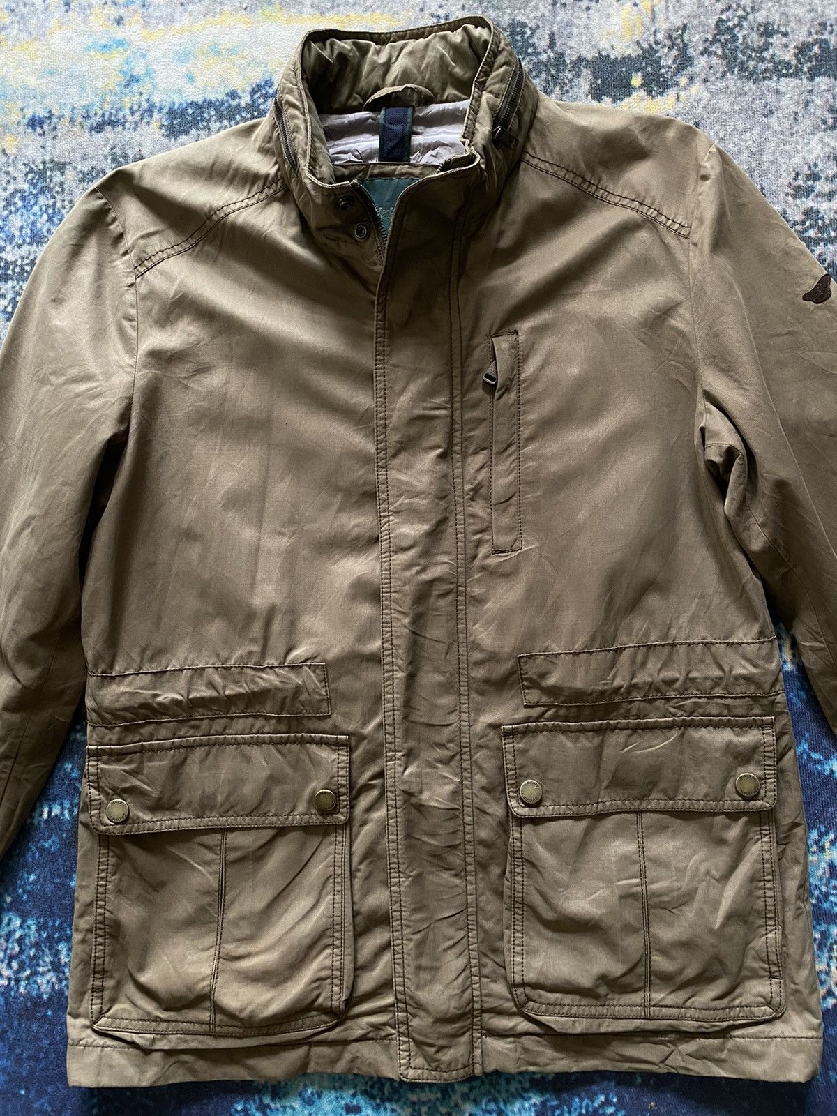 Henry Cotton's Vintage Henry Cotton Multi Pocket Field Jacket Size US L / EU 52-54 / 3 - 2 Thumbnail