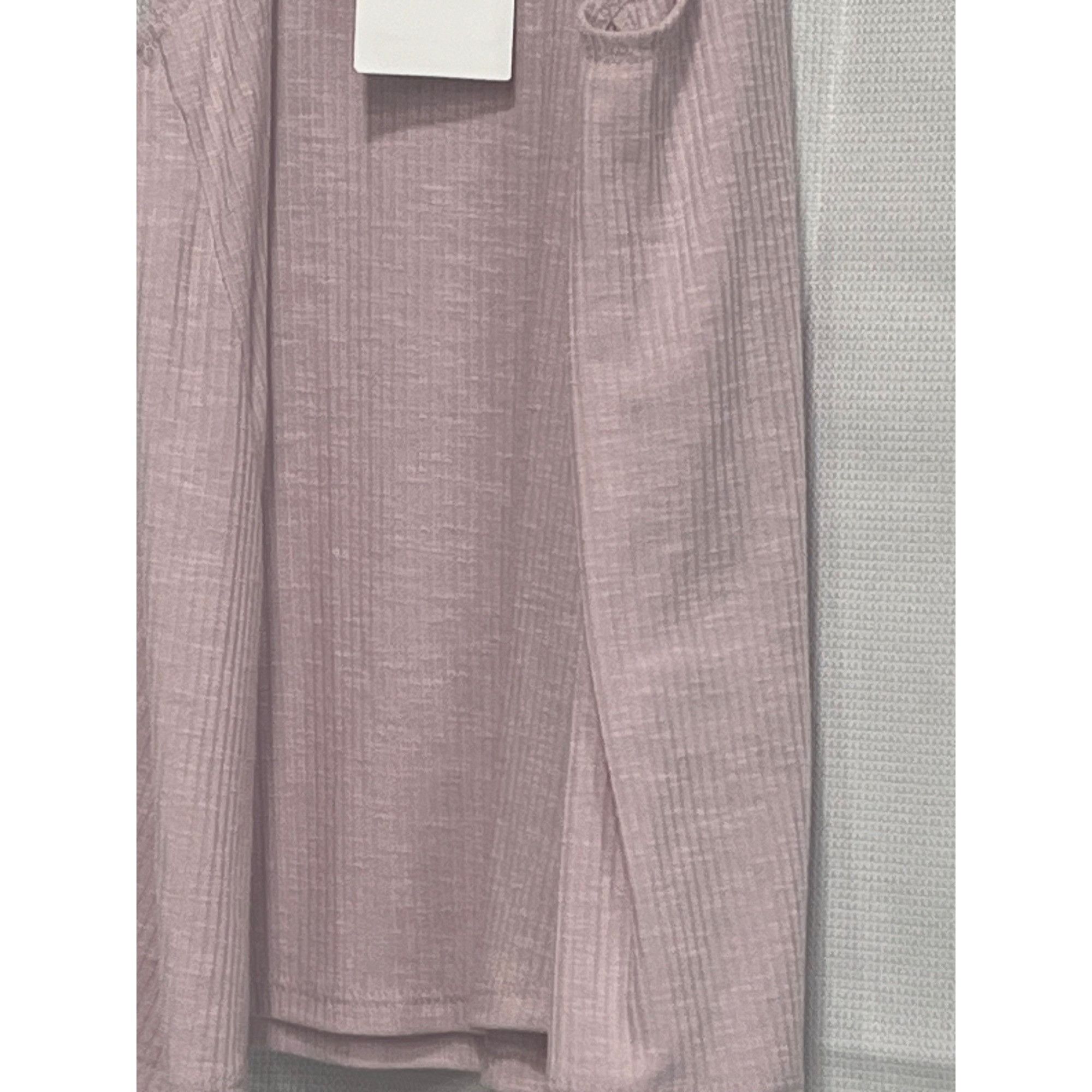 Other Freshman women's Halter Neckline Ribed Swing Tank Top, Lilac Size S / US 4 / IT 40 - 7 Thumbnail