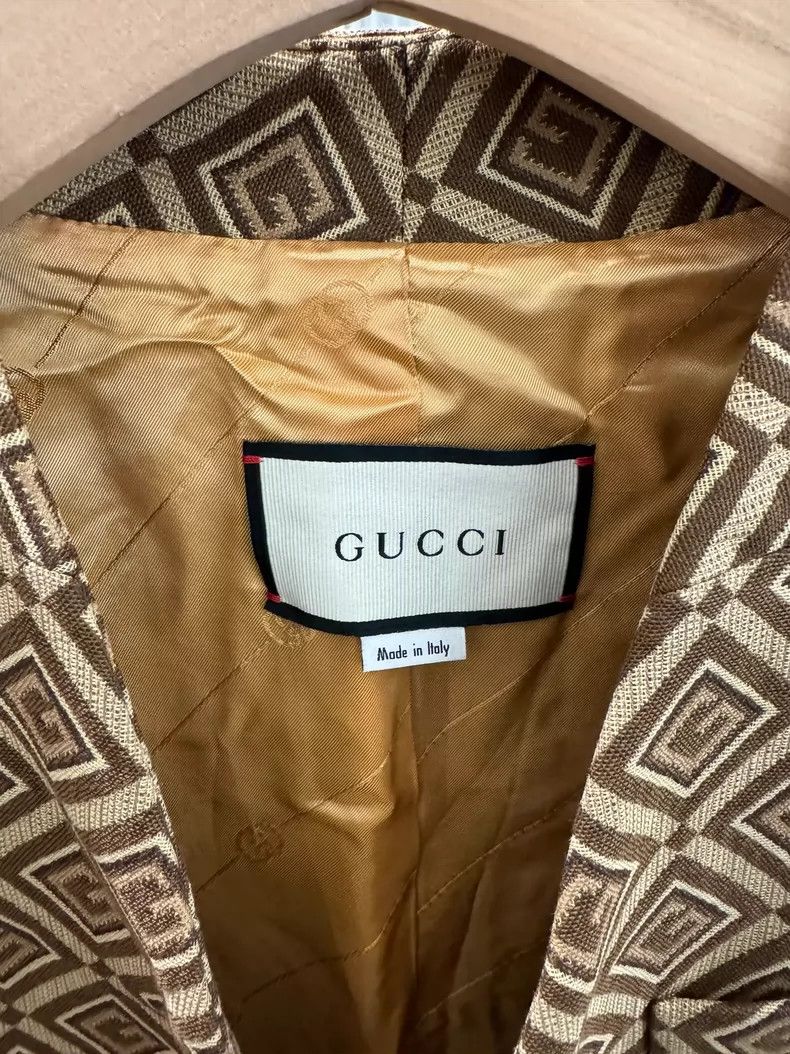 Gucci Gucci Size 38 Vintage suit jacket size 38 2501-Nextarrow Size US XXS / EU 40 - 3 Thumbnail