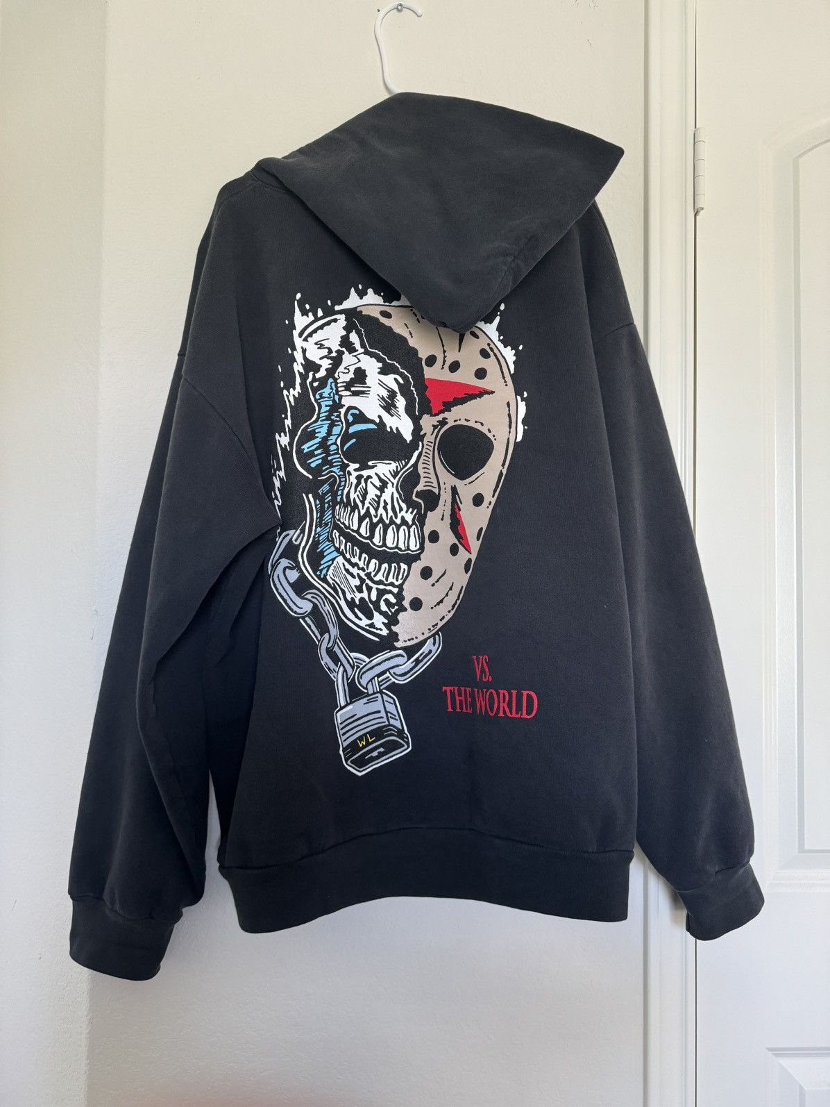 Warren Lotas Warren Lotas 'Jason V.S the world' hoodie | Grailed