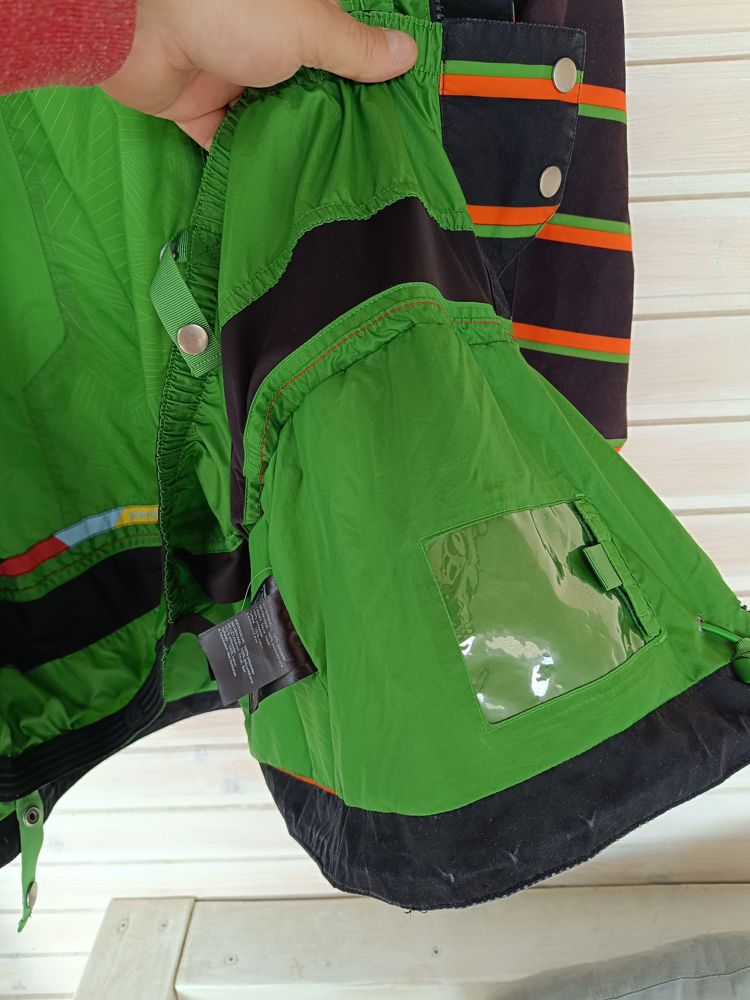 Burton BURTON Dryride Launch Striped Ski Snowboard Winter Jacket M Size US M / EU 48-50 / 2 - 7 Thumbnail