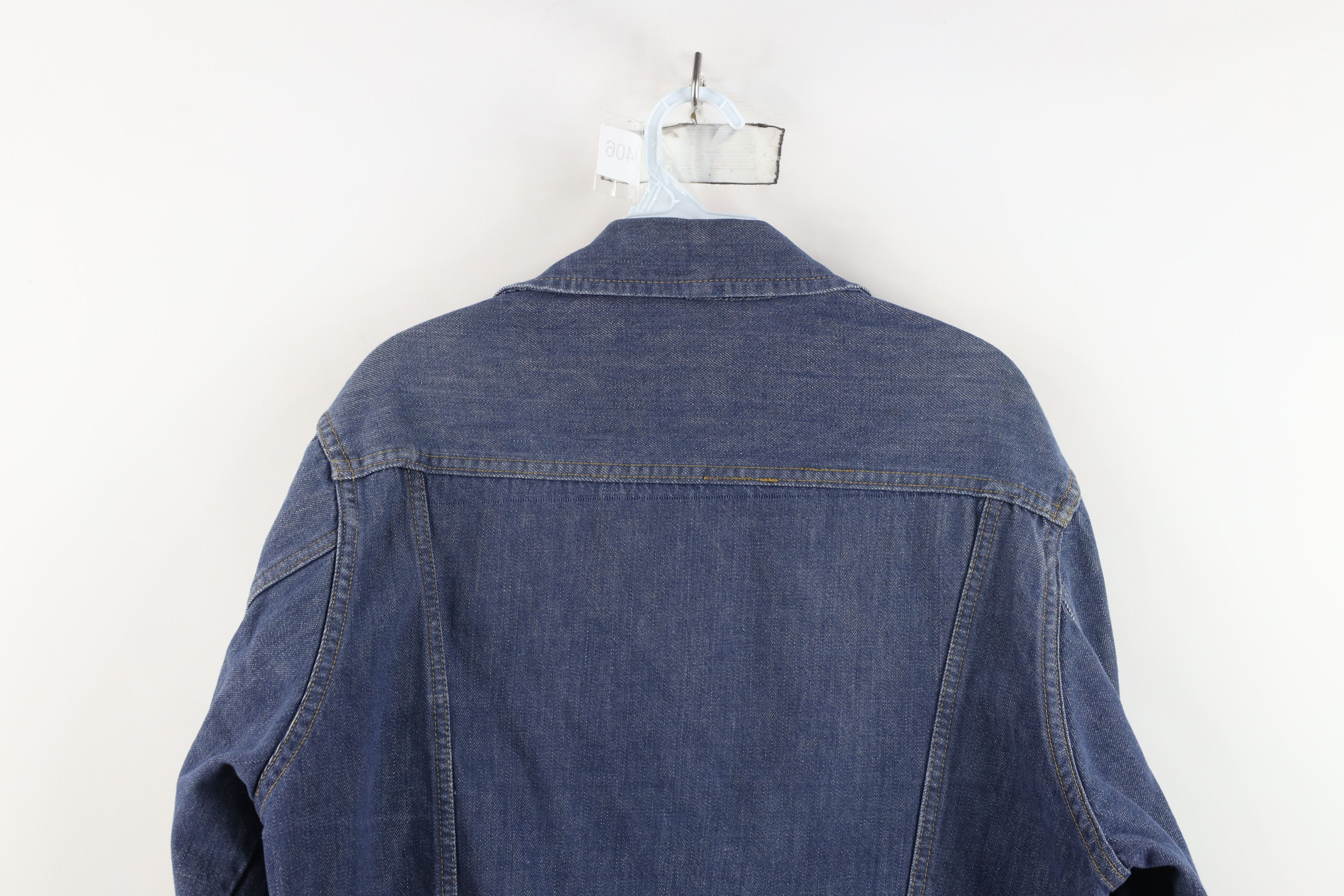 Vintage Vintage 60s Streetwear Denim Jean Trucker Jacket Blue USA Size US M / EU 48-50 / 2 - 15 Thumbnail