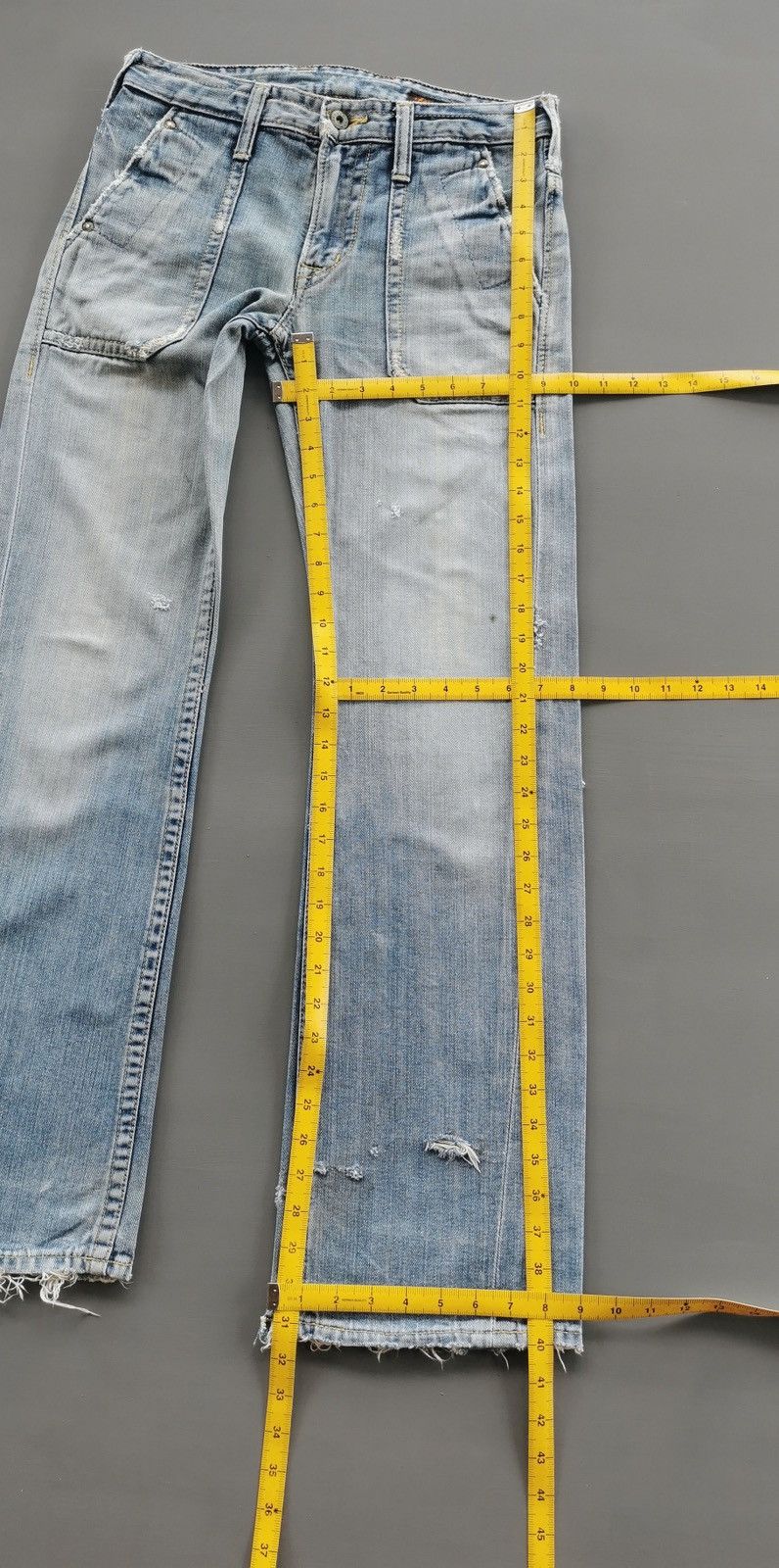 Japanese Brand Flared Bootcut Lady Vintage Brappers Japan Jeans Size 30" / US 8 / IT 44 - 13 Thumbnail