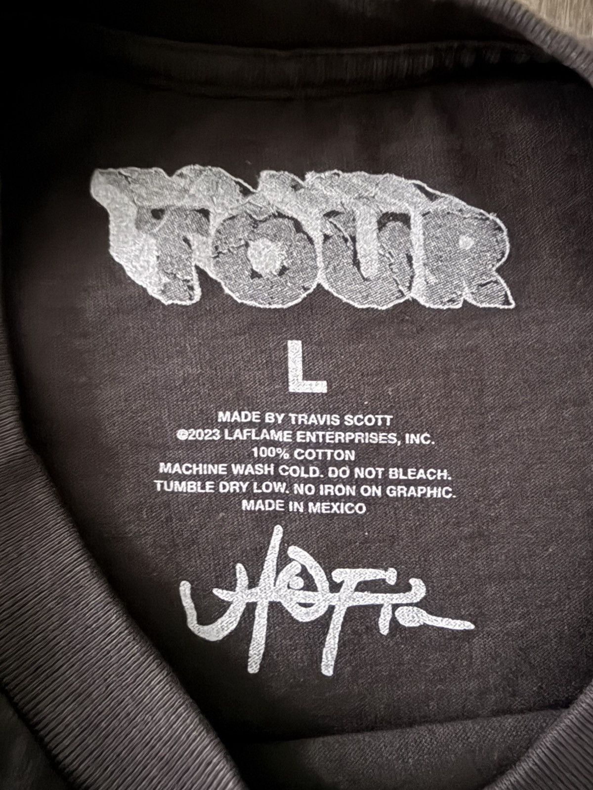 Travis Scott Utopia Seattle Circus Maximus T Shirt L Size US L / EU 52-54 / 3 - 4 Thumbnail