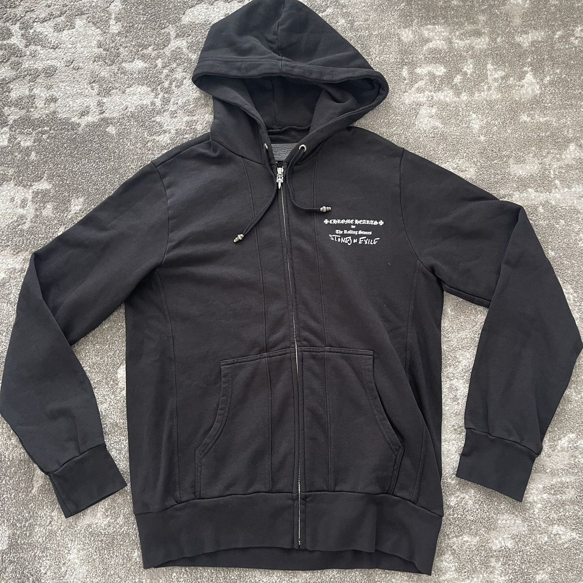 Chrome Hearts × The Rolling Stones Chrome Hearts x Rolling Stones ‘Stones in Exile’ Zip Up Size US L / EU 52-54 / 3 - 1 Thumbnail