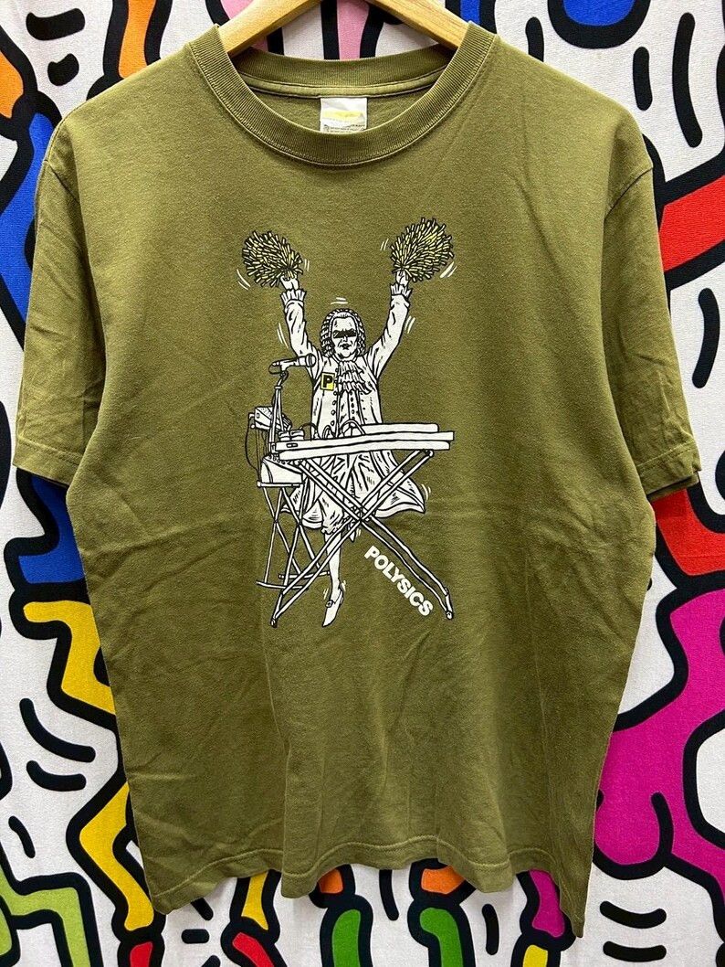 Band Tees Vintage 2000s Polysics Electronic Band tshirt size M Size US M / EU 48-50 / 2 - 2 Thumbnail