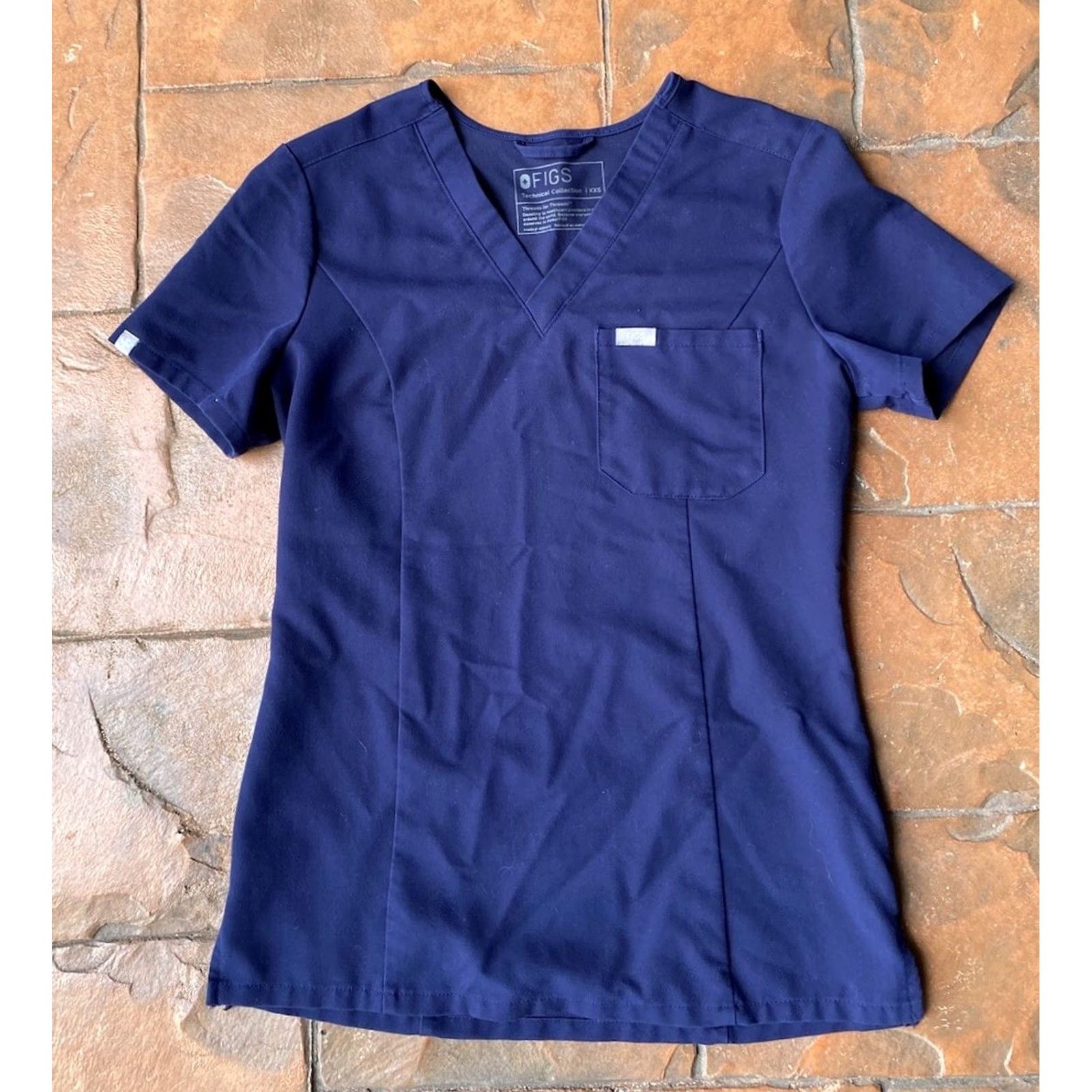 Vintage FIGS Scrub Top Short Sleeve Womens XXS Pocket Lot Of 3 Size XXS / US 00 / IT 34 - 7 Thumbnail