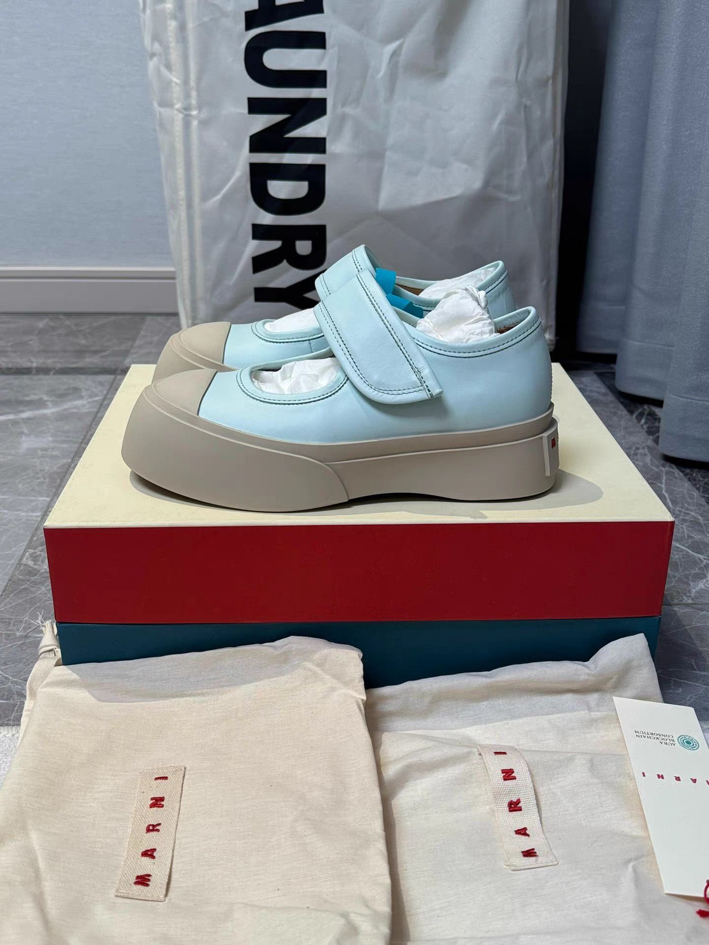 Marni Marni Big Toe Velcro Sneakers K6 Size US 6 / IT 36 - 3 Thumbnail