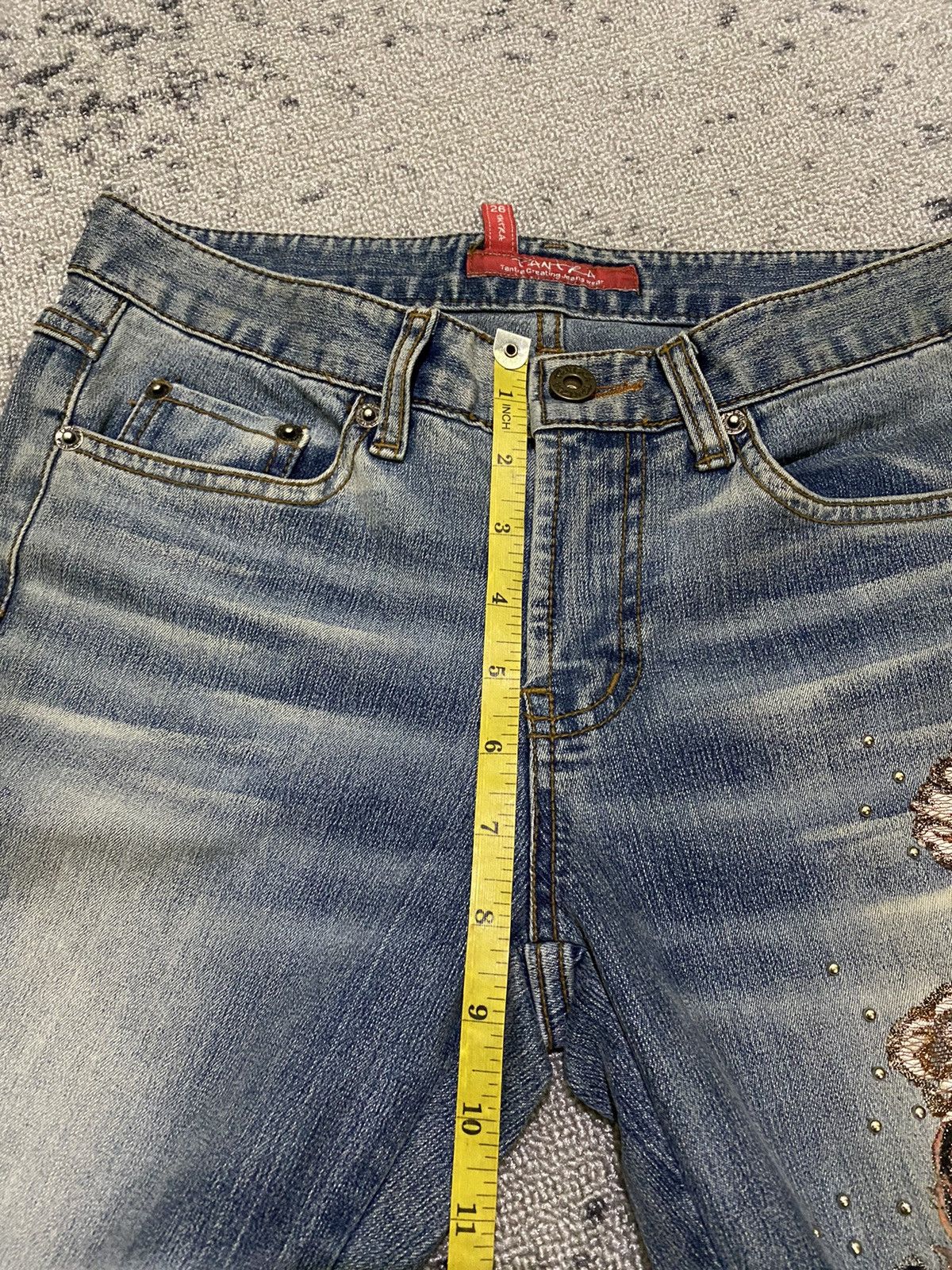 Hysteric Glamour × If Six Was Nine Y2k Tantra ifsixwasnine sukajan flare jeans Size 28" / US 6 / IT 42 - 10 Thumbnail