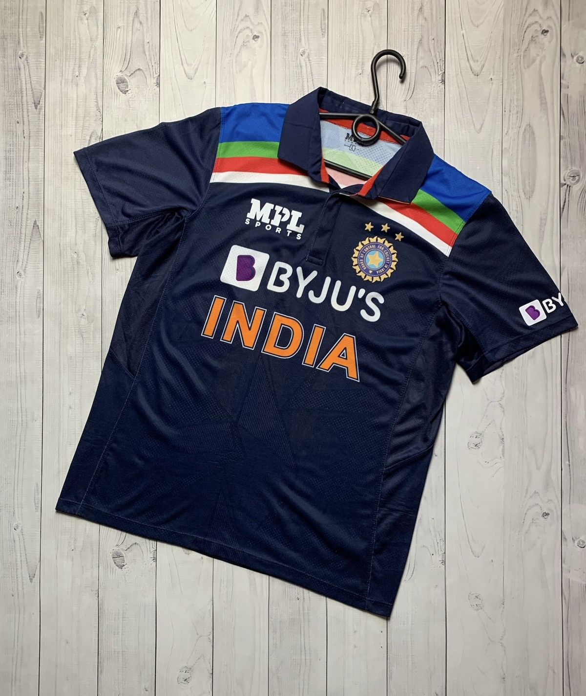 Vintage Vintage Cricket India jersey 18 Virat size L Size US L / EU 52-54 / 3 - 1 Thumbnail