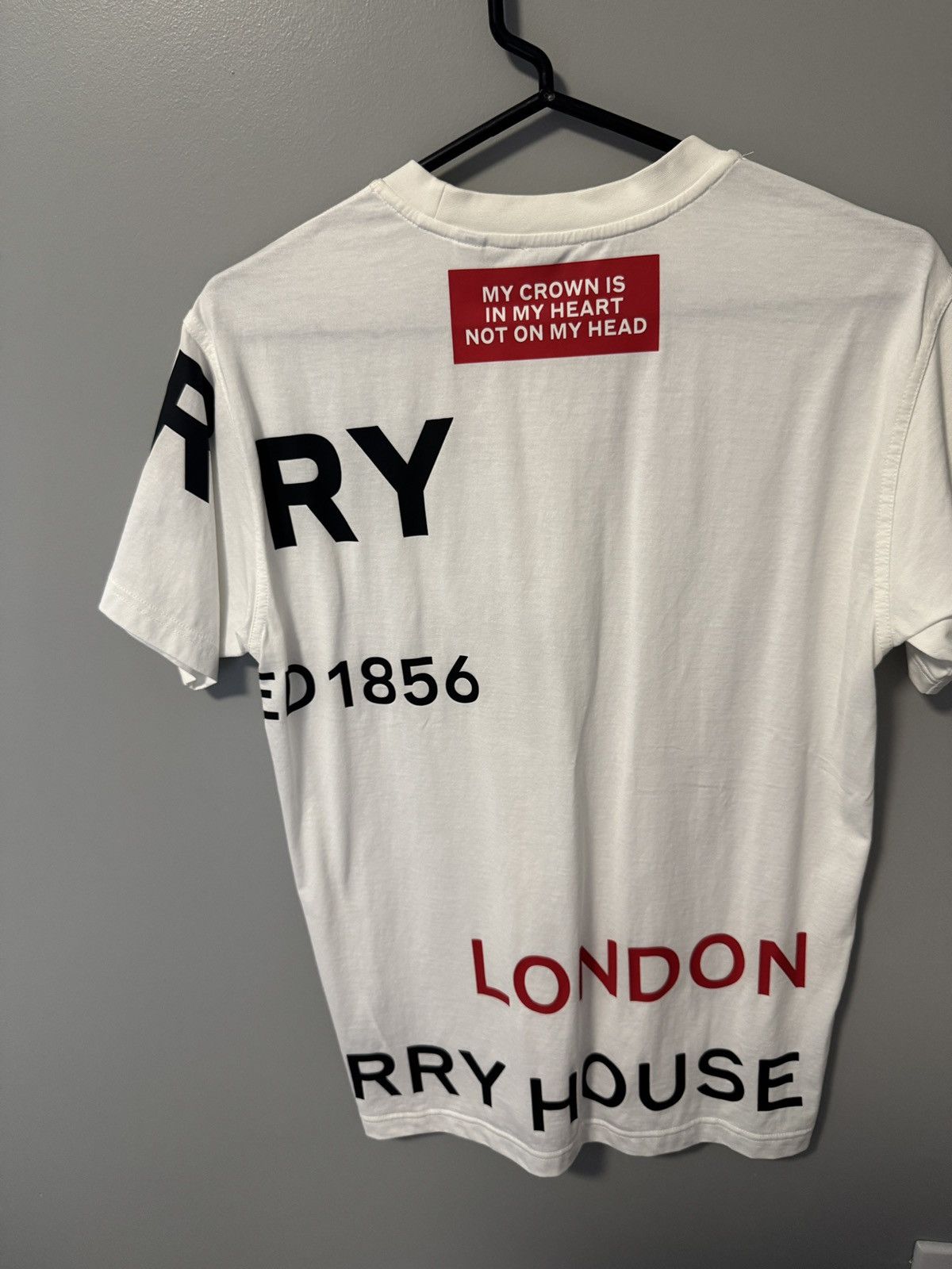 Burberry Burberry Horseferry LTD SW1 authentic tee sz XXS Size US XXS / EU 40 - 1 Thumbnail