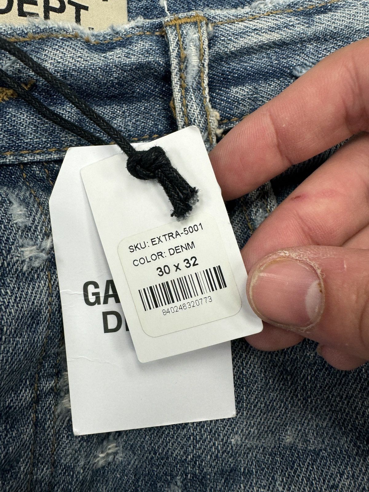 Gallery Dept. Gallery dept extra 5001 denim size 30/32 Size US 30 / EU 46 - 10 Thumbnail