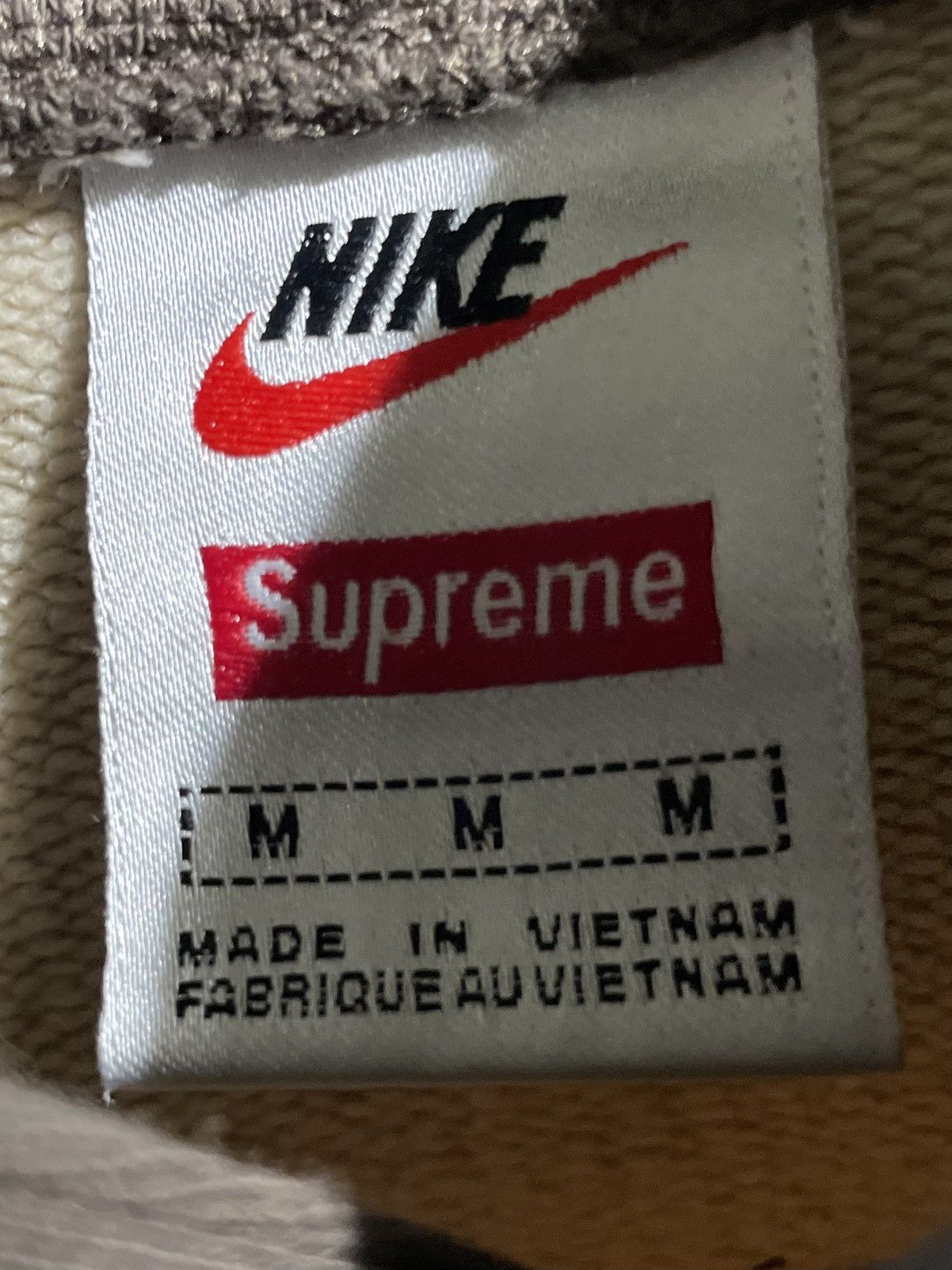Nike × Supreme Supreme x Nike Stripe Hooded Sweatshirt Size US M / EU 48-50 / 2 - 4 Thumbnail