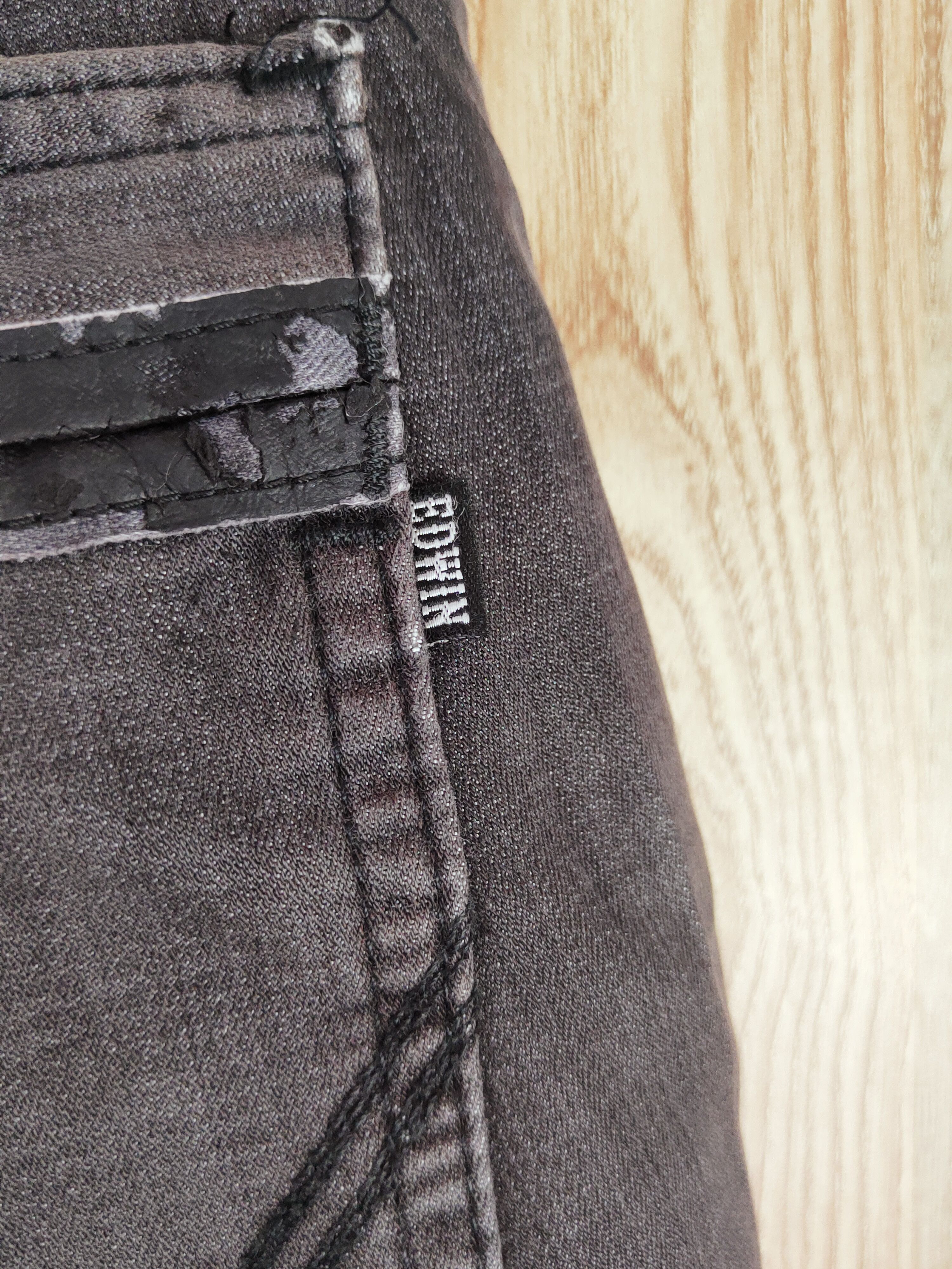 Edwin DL Edwin Dark Brown faded vintage Casual Pants #S2758 Size 29" - 7 Thumbnail