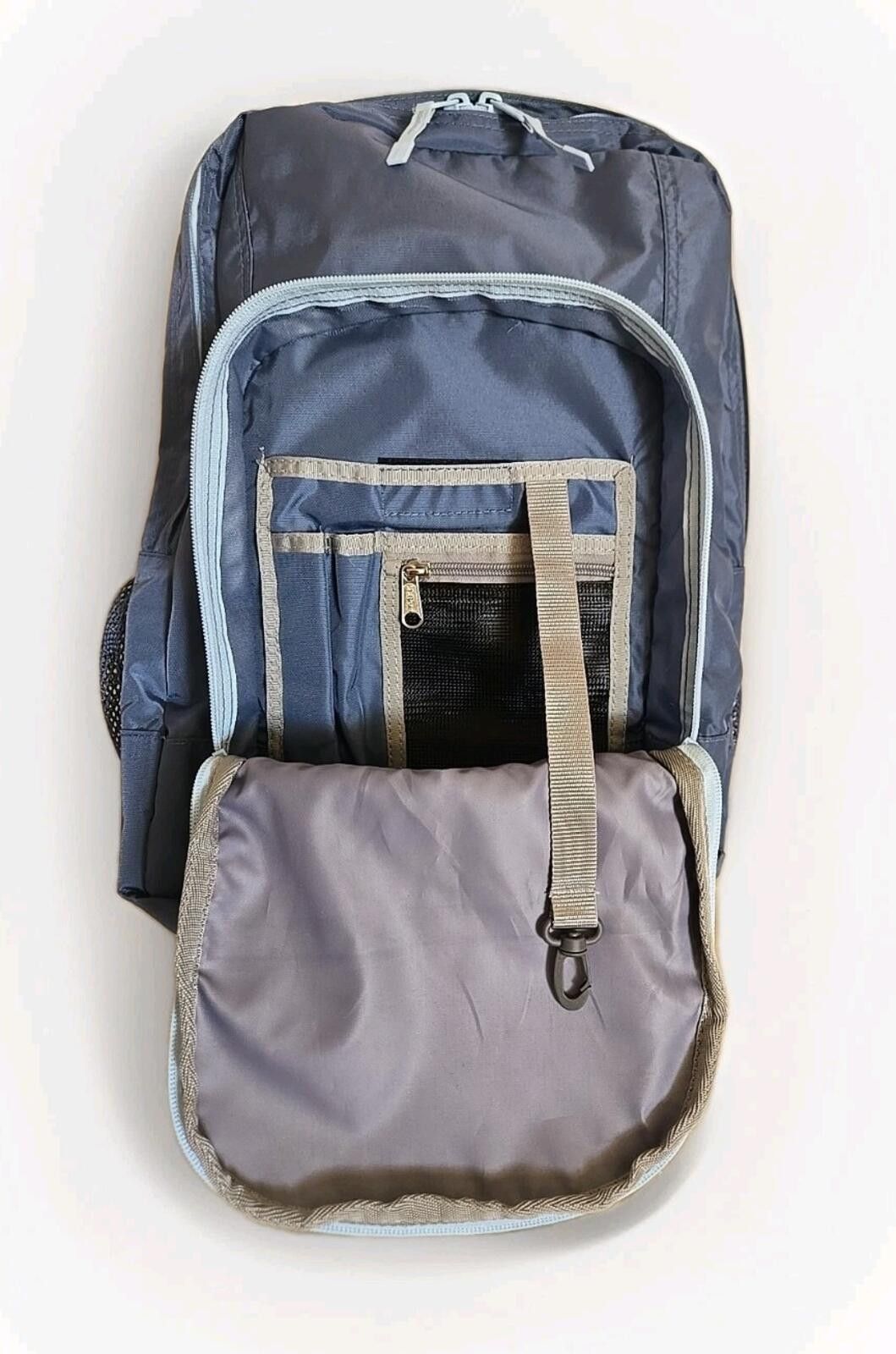 L.L. Bean NEW L.L.Bean Deluxe Book Pack BACKPACK 37L BLUE Size ONE SIZE - 5 Thumbnail